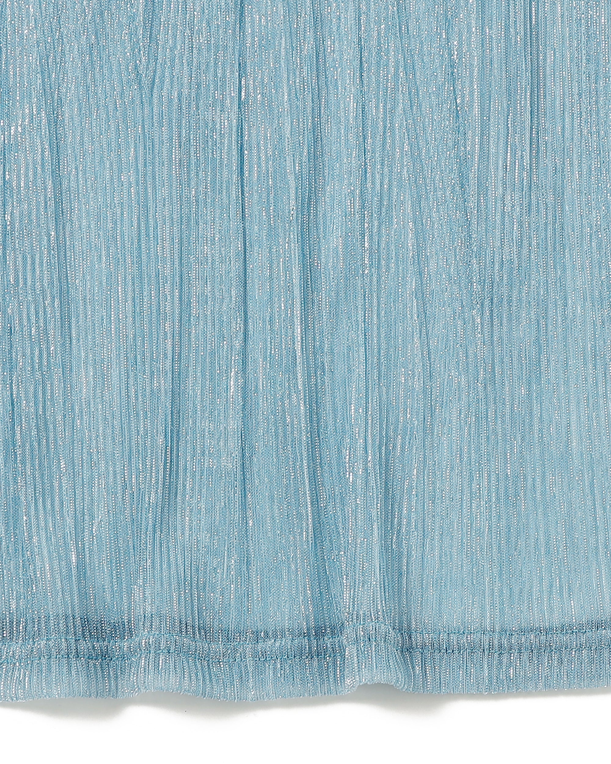 HIGH NECK GLITTER TOPS (BLUE)