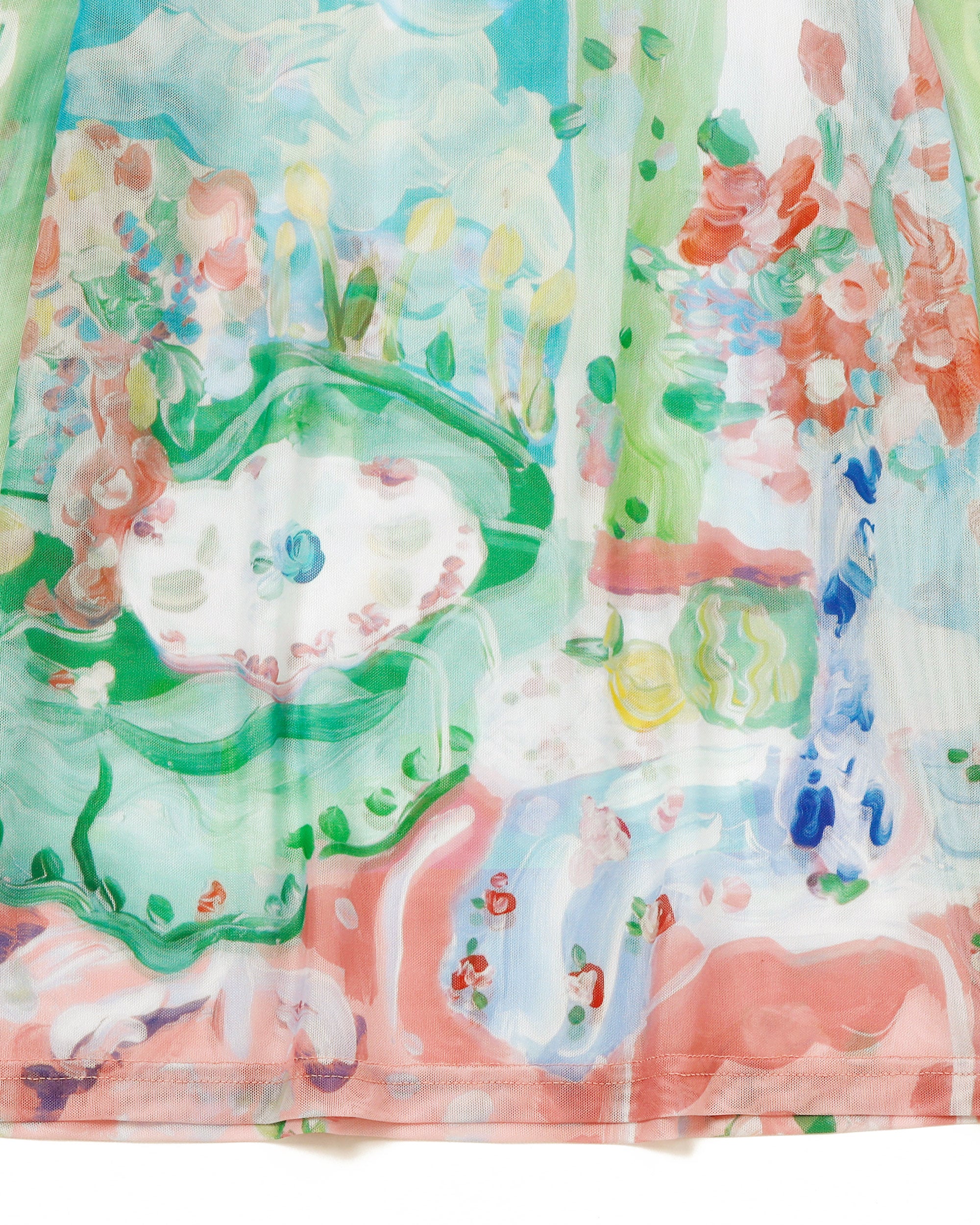 Morning room see-through tops