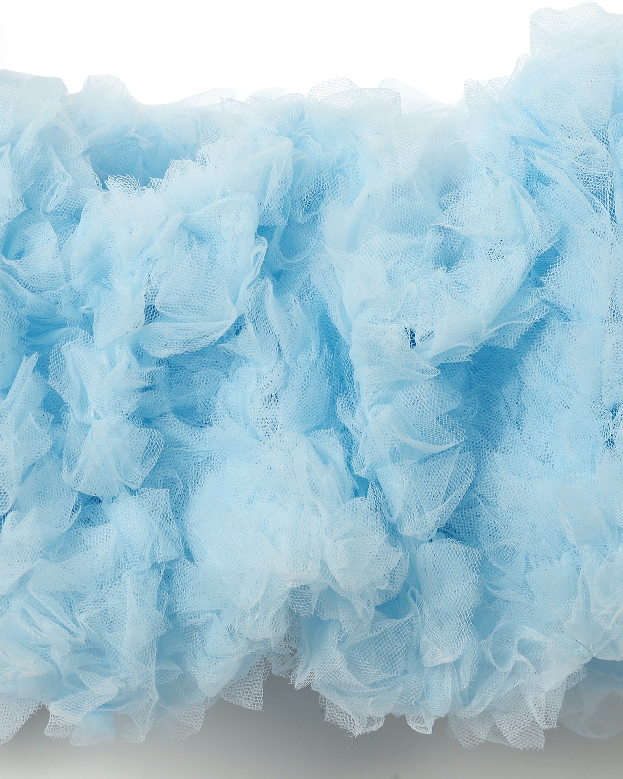 Tulle balloon bustier (blue)