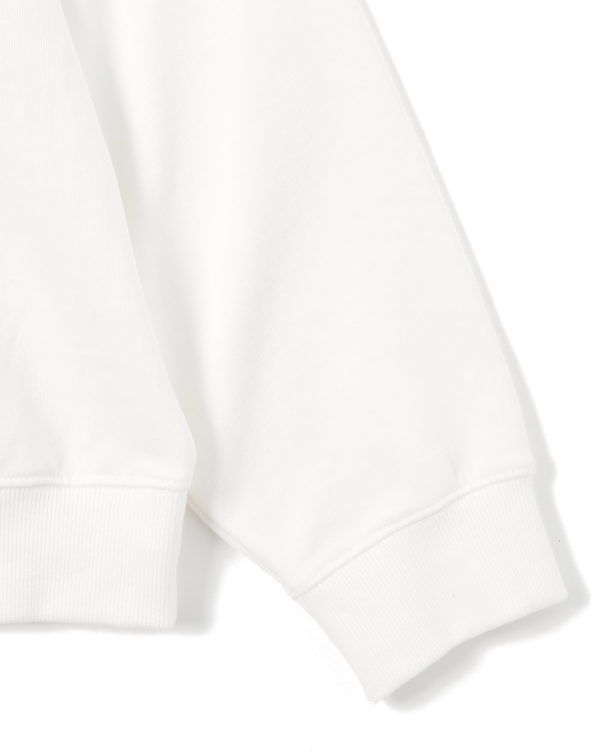 Cotton lace heart sweatshirt