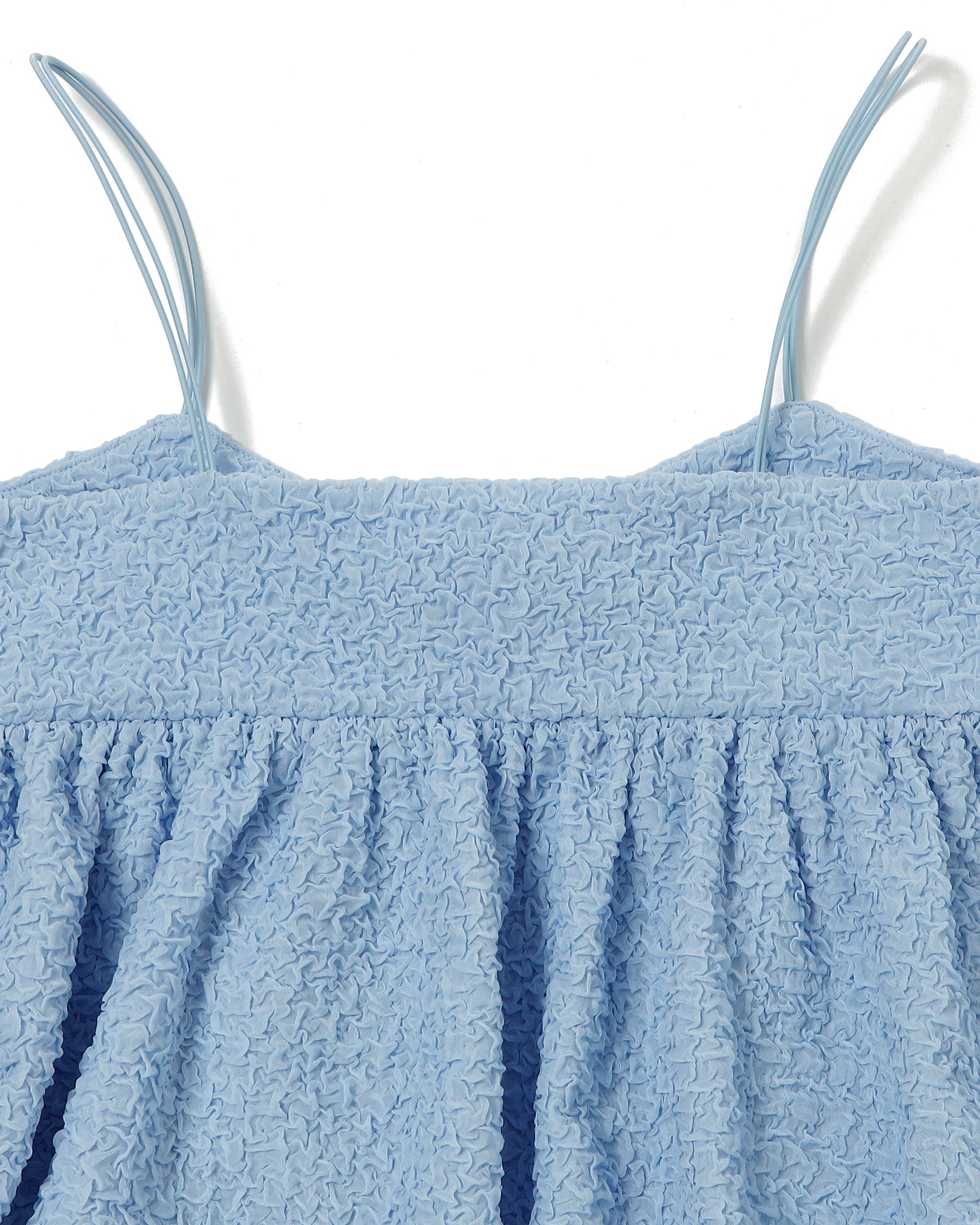 Balloon ribbon cami (blue)