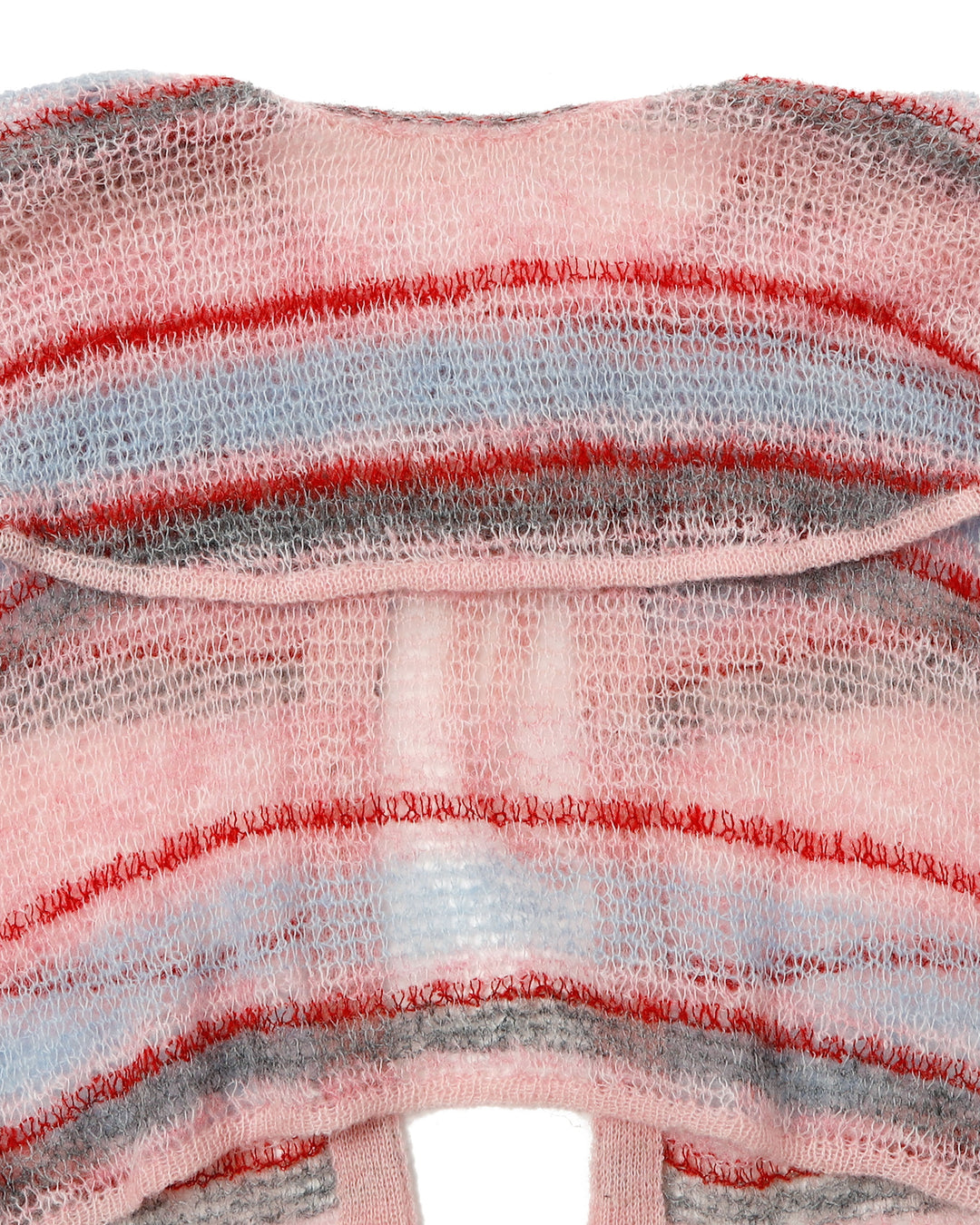LOW GAUGE BORDER KNIT (PINK) – POPPY
