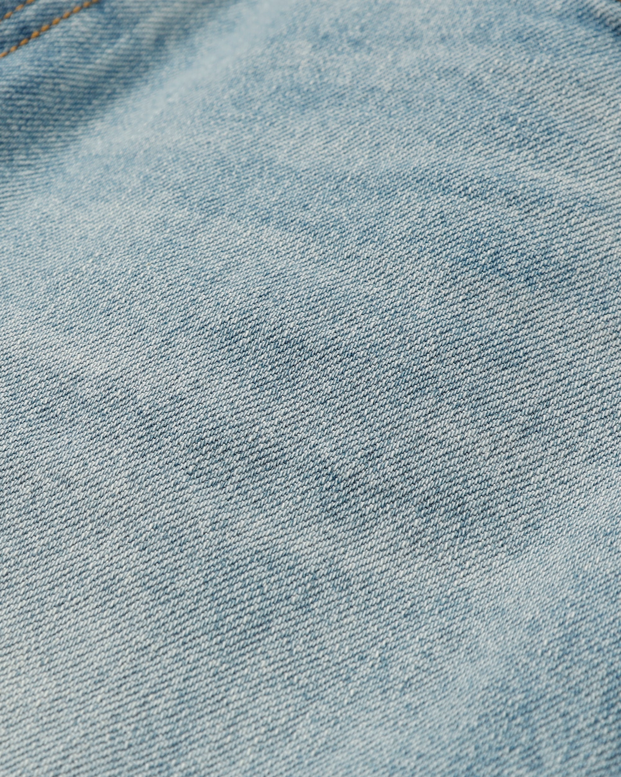 Semi-flare denim pants