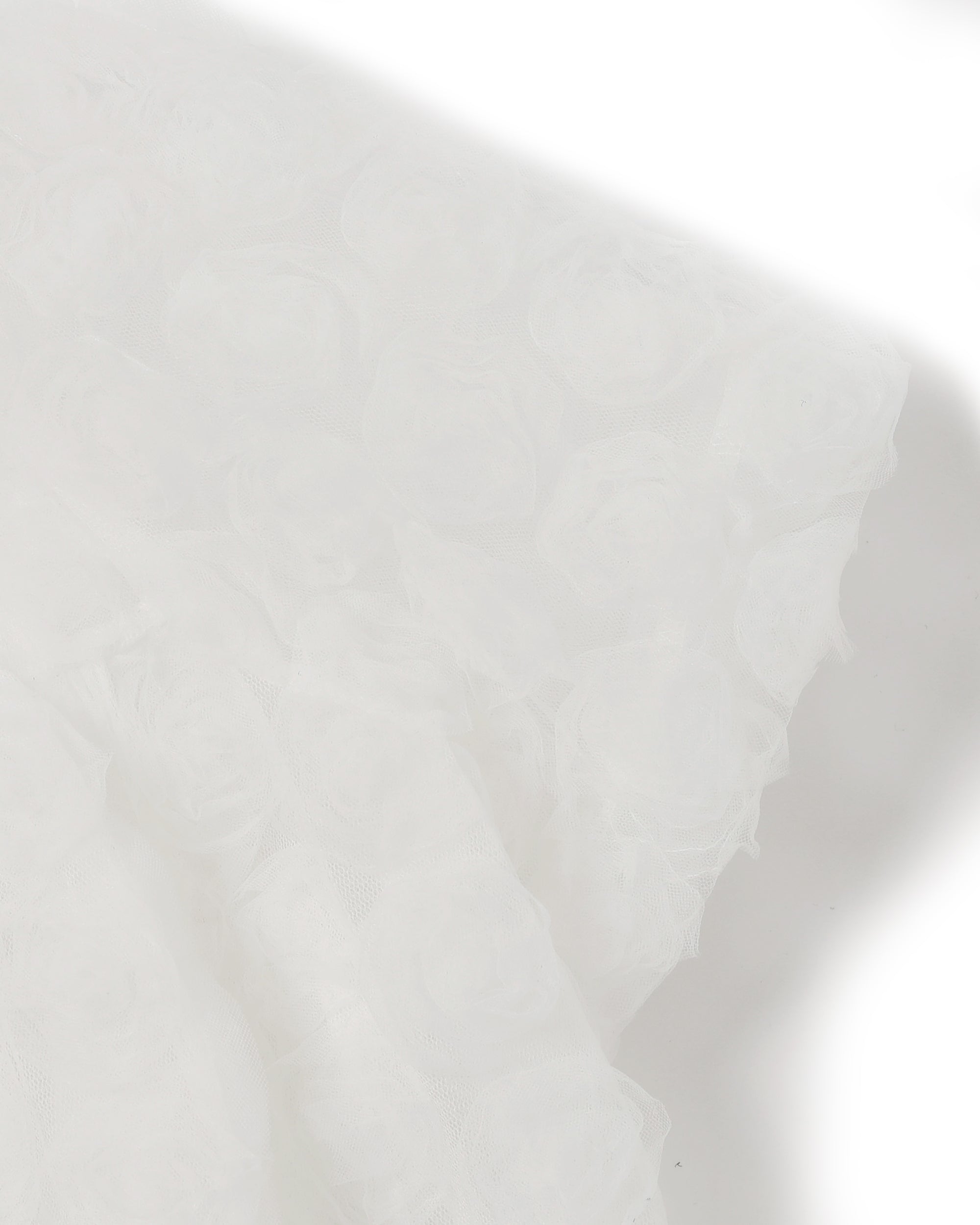 Flower tulle tiered bolero