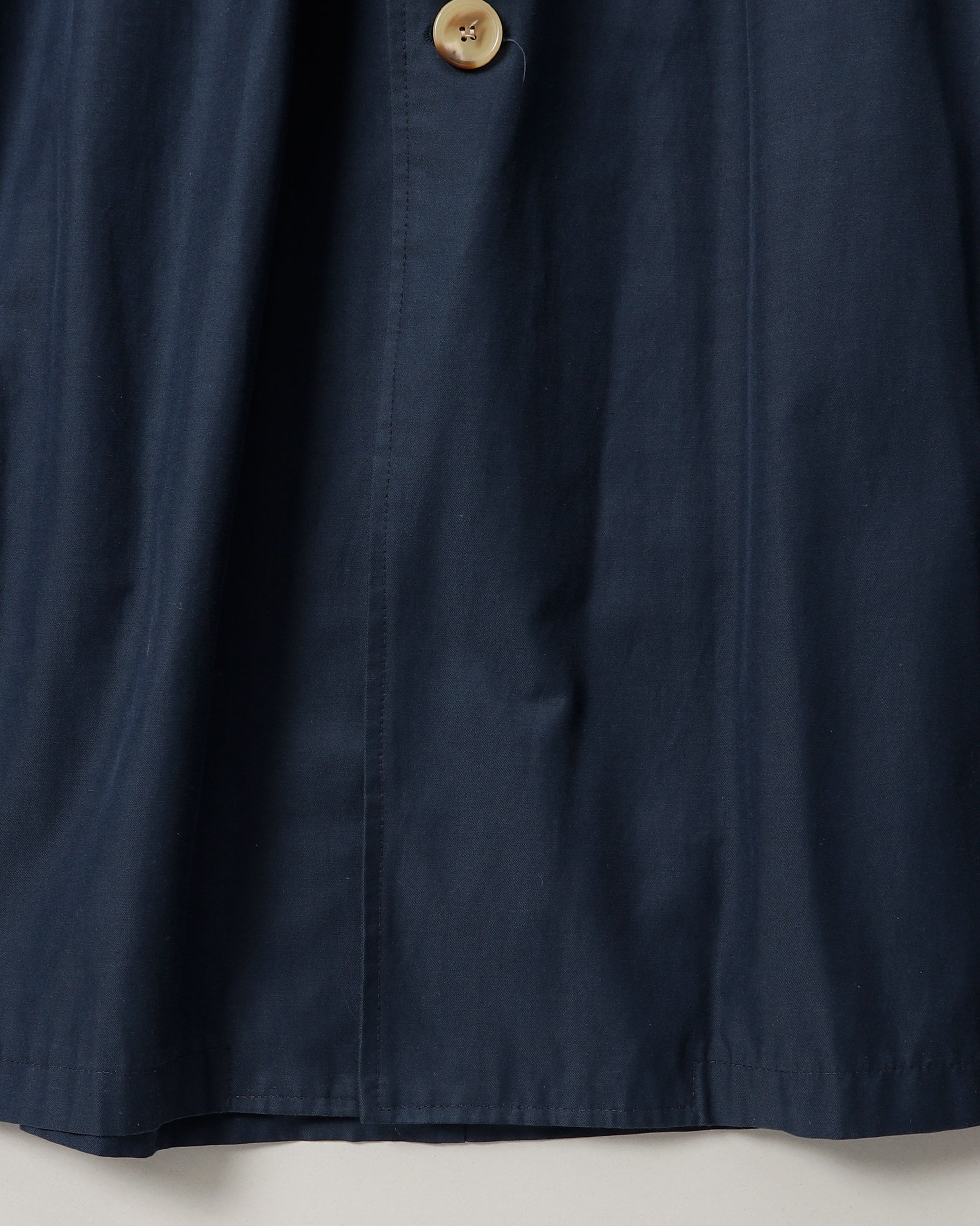 Balloon gather coat (navy)