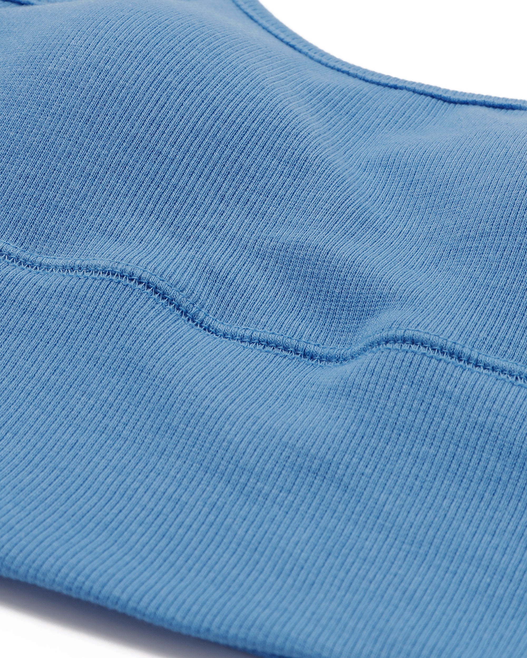 rib bra top (blue)