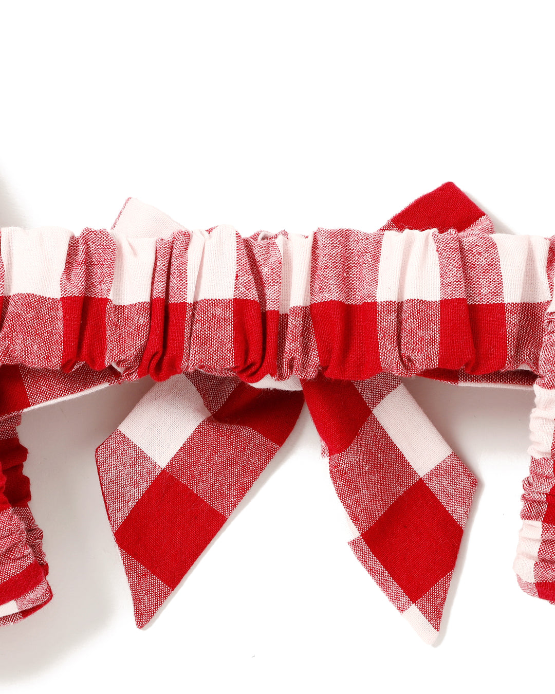 KIDS Gingham check sleeves – POPPY