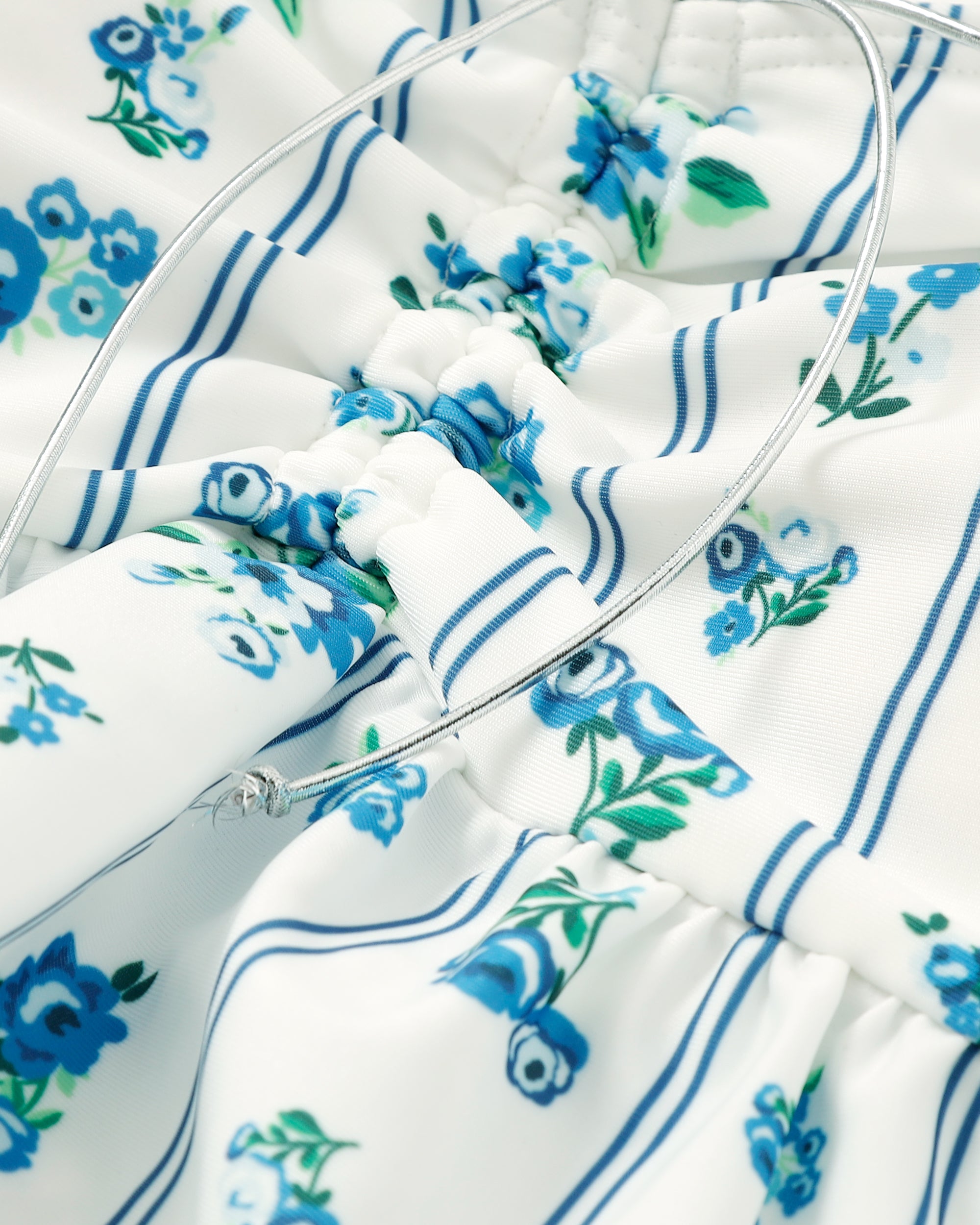 Off shoulder flare bikini