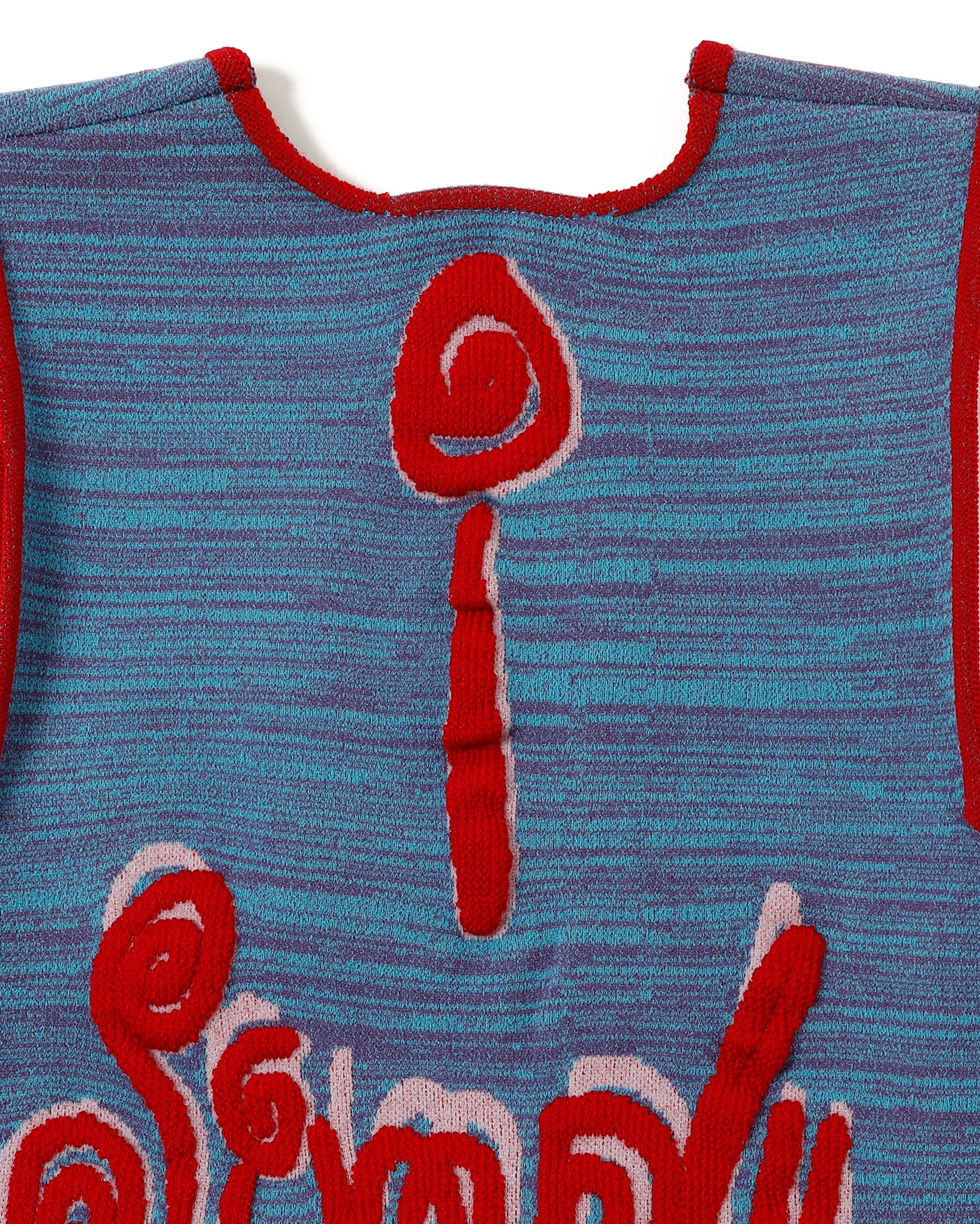 <b>Nadia Wire</b><br>my mission dress (melange turquoise/red)