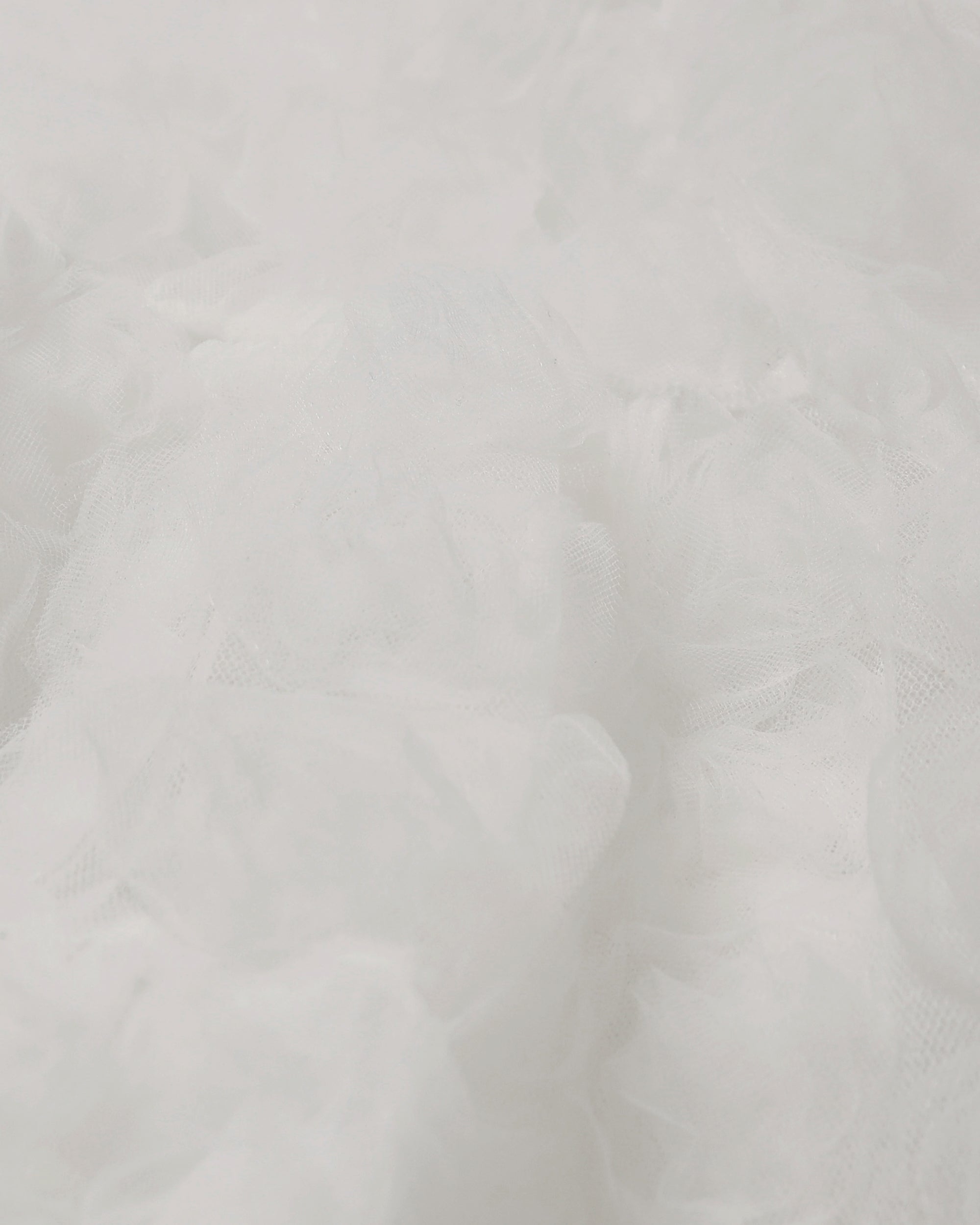 Flower tulle tiered bolero