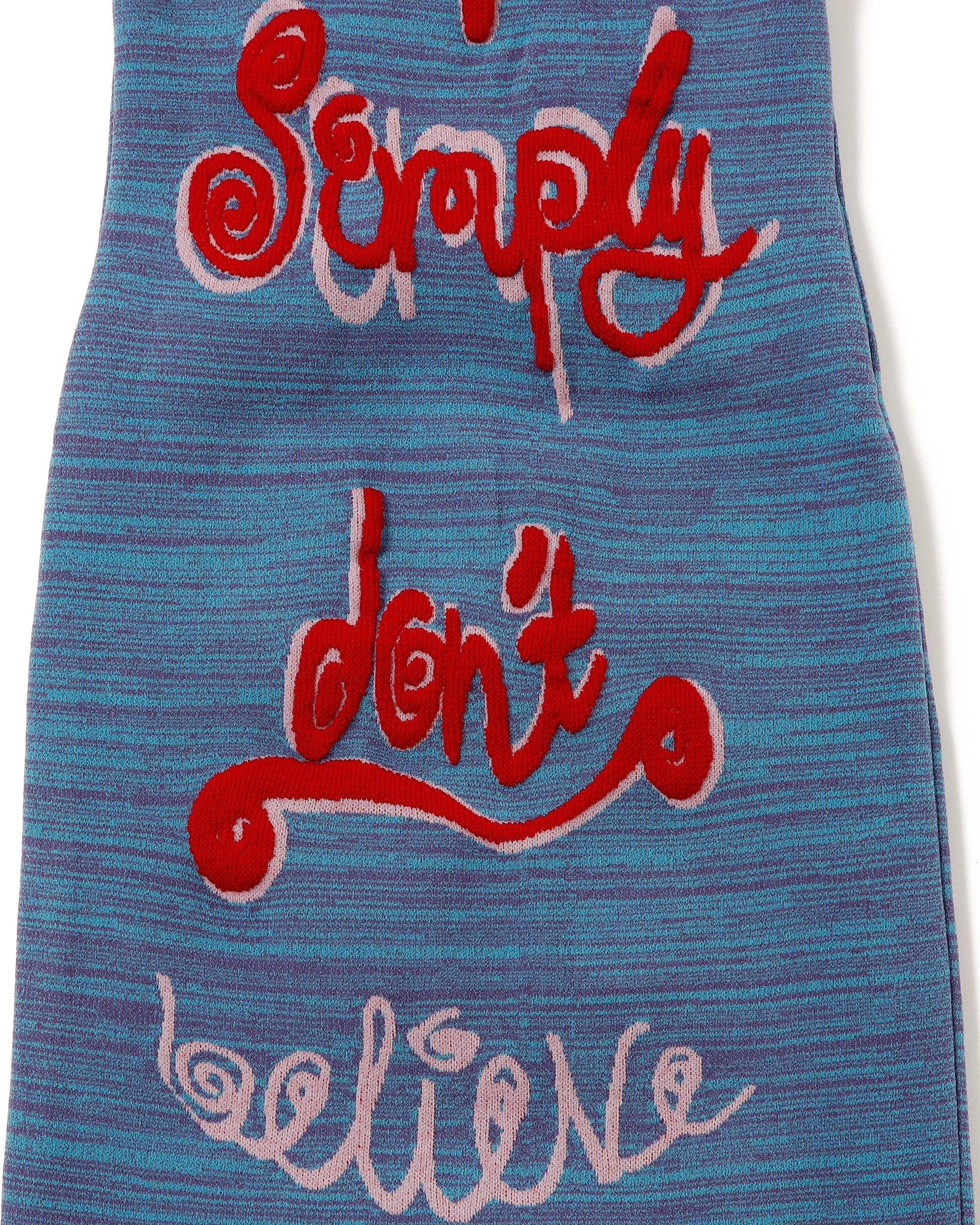 <b>Nadia Wire</b><br>my mission dress (melange turquoise/red)