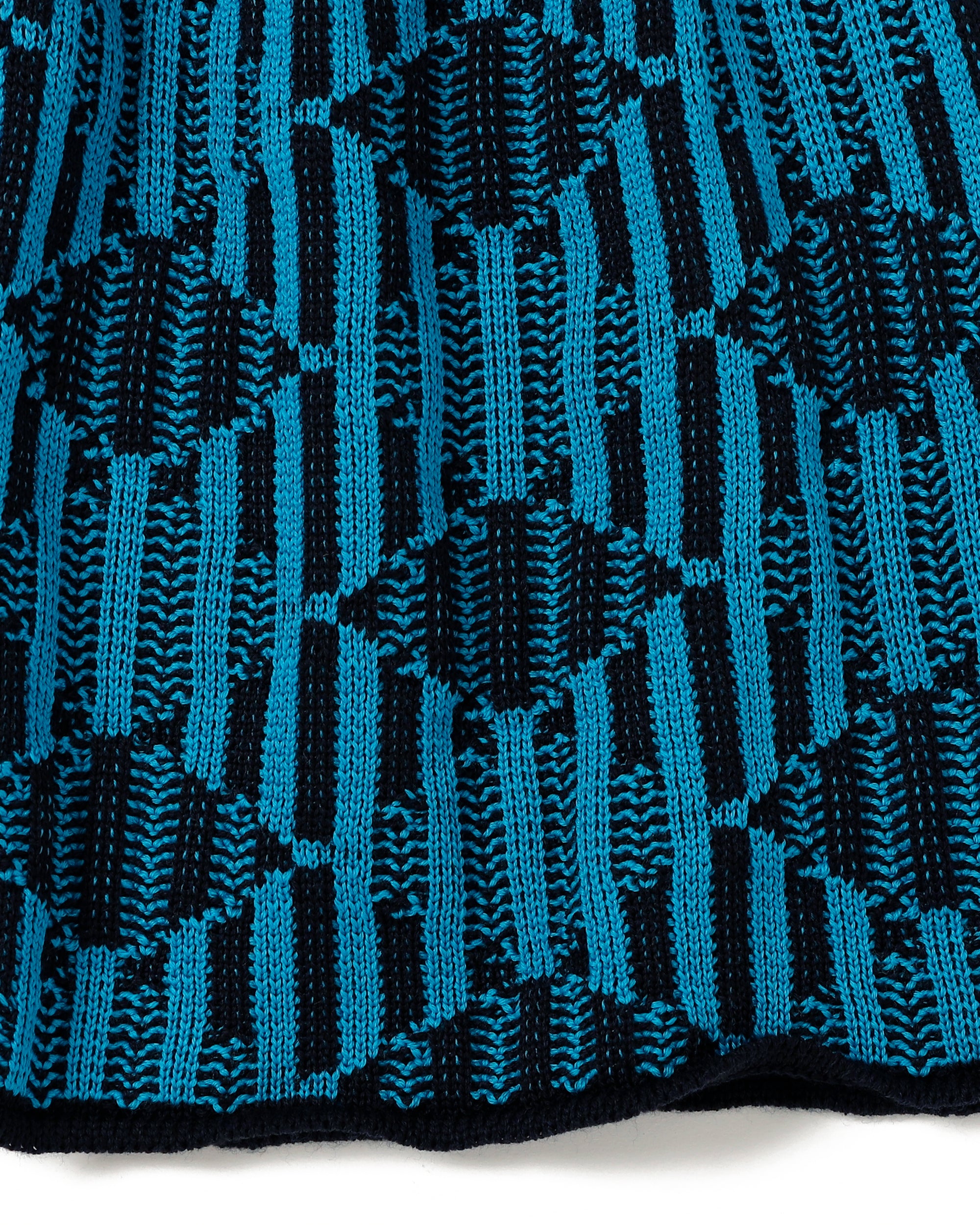 <b>Nadia Wire</b><br>mini diamond skirt / blue