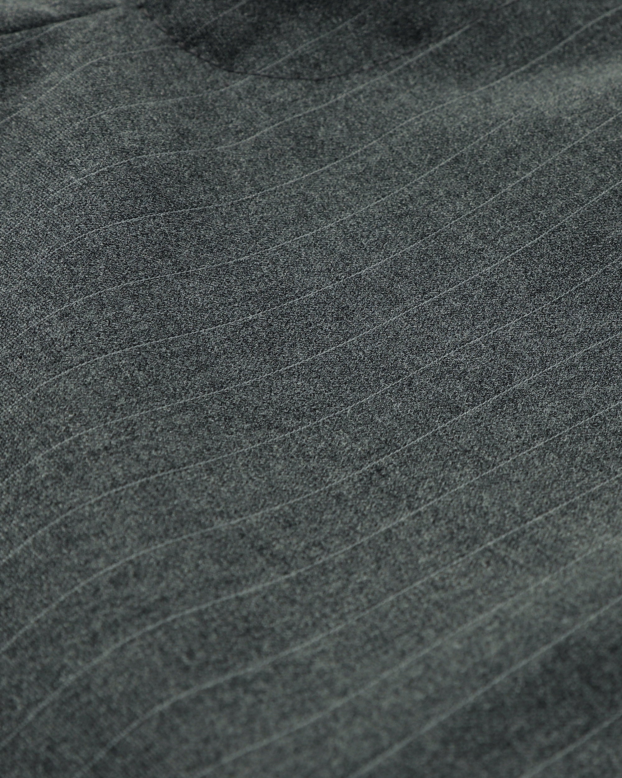 poppy LACE BERMUDA PANTS (STRIPE ） Lace Bermuda pants (stripe / gray)