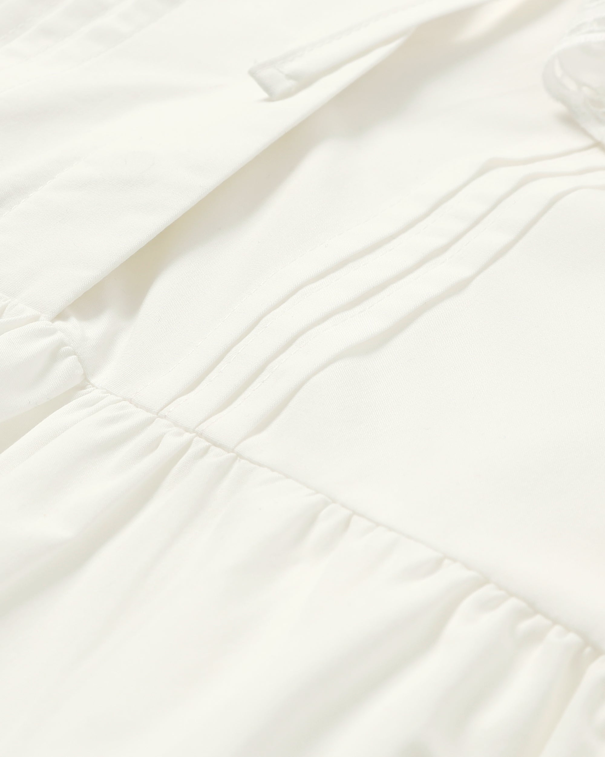 Cotton lace hoodie dress