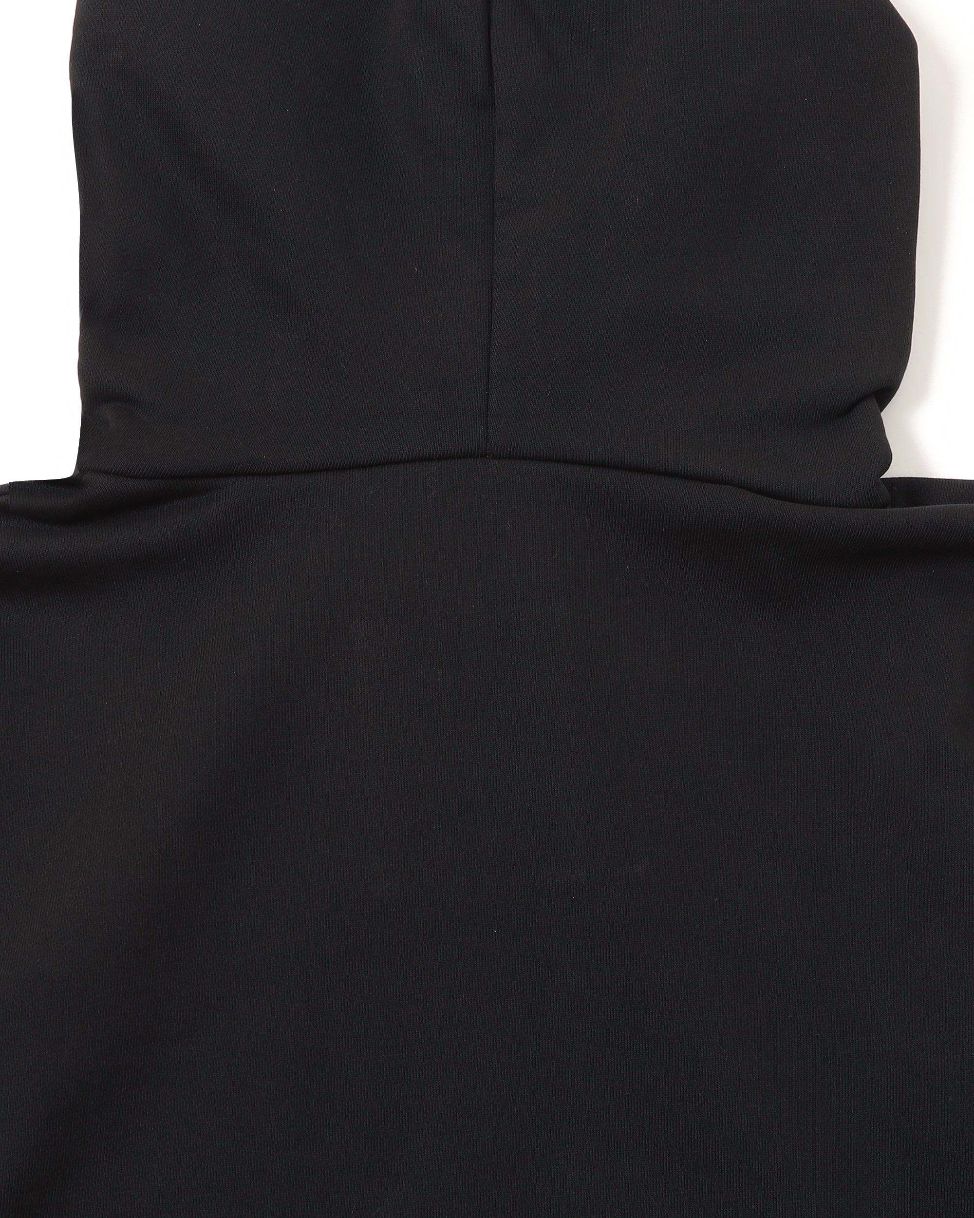 Tulle docking hoodie（black）