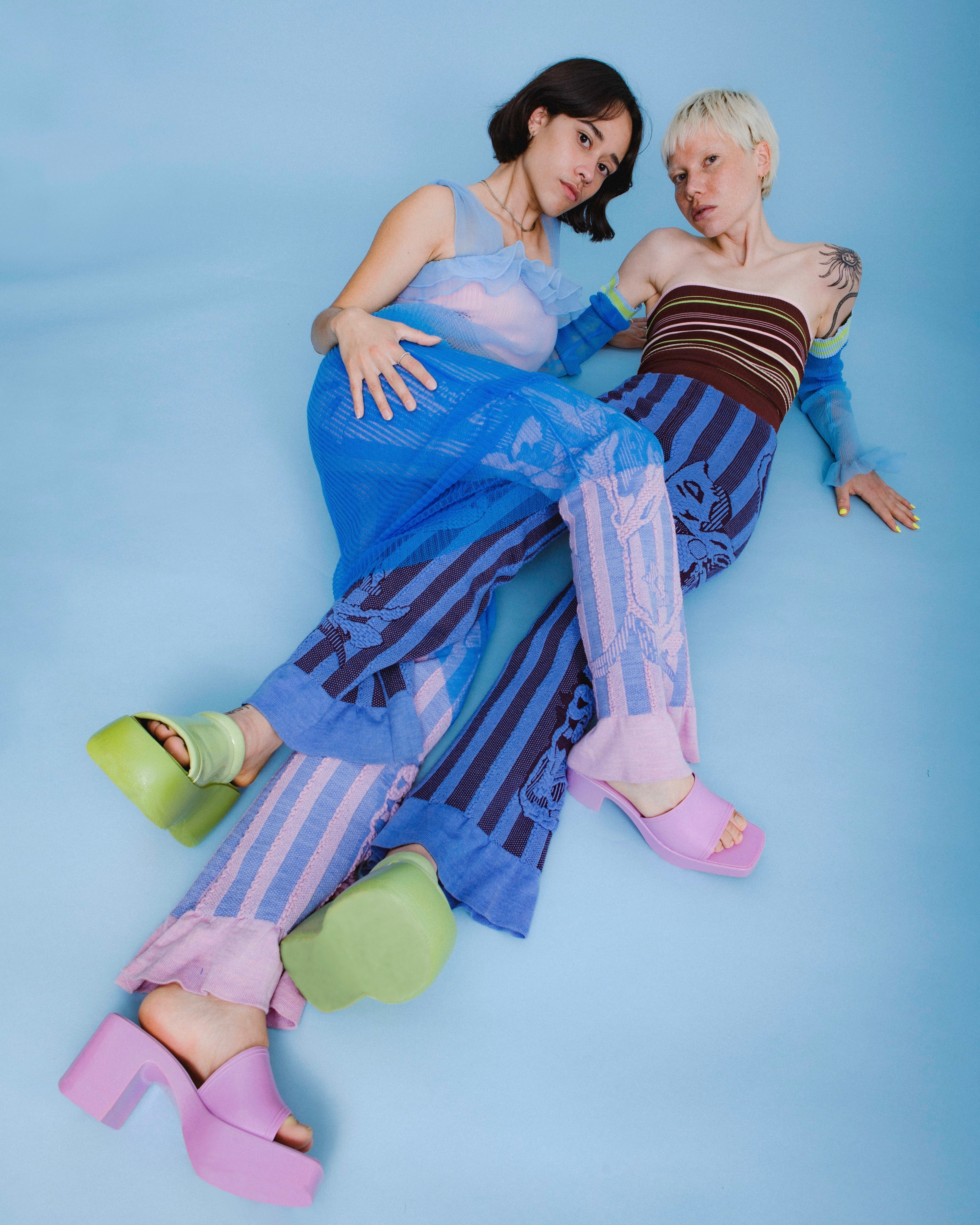 <b>Nadia Wire</b><br>sea bloom trouser / pink