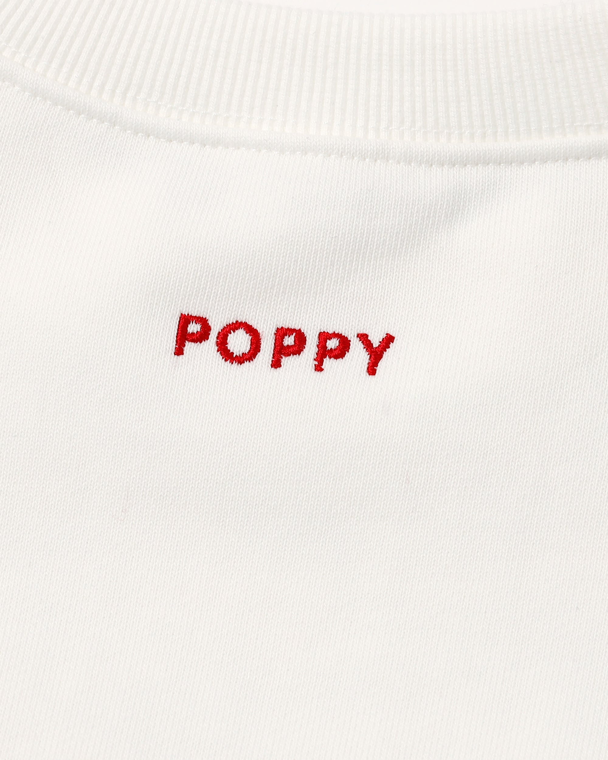 Cotton lace heart sweatshirt