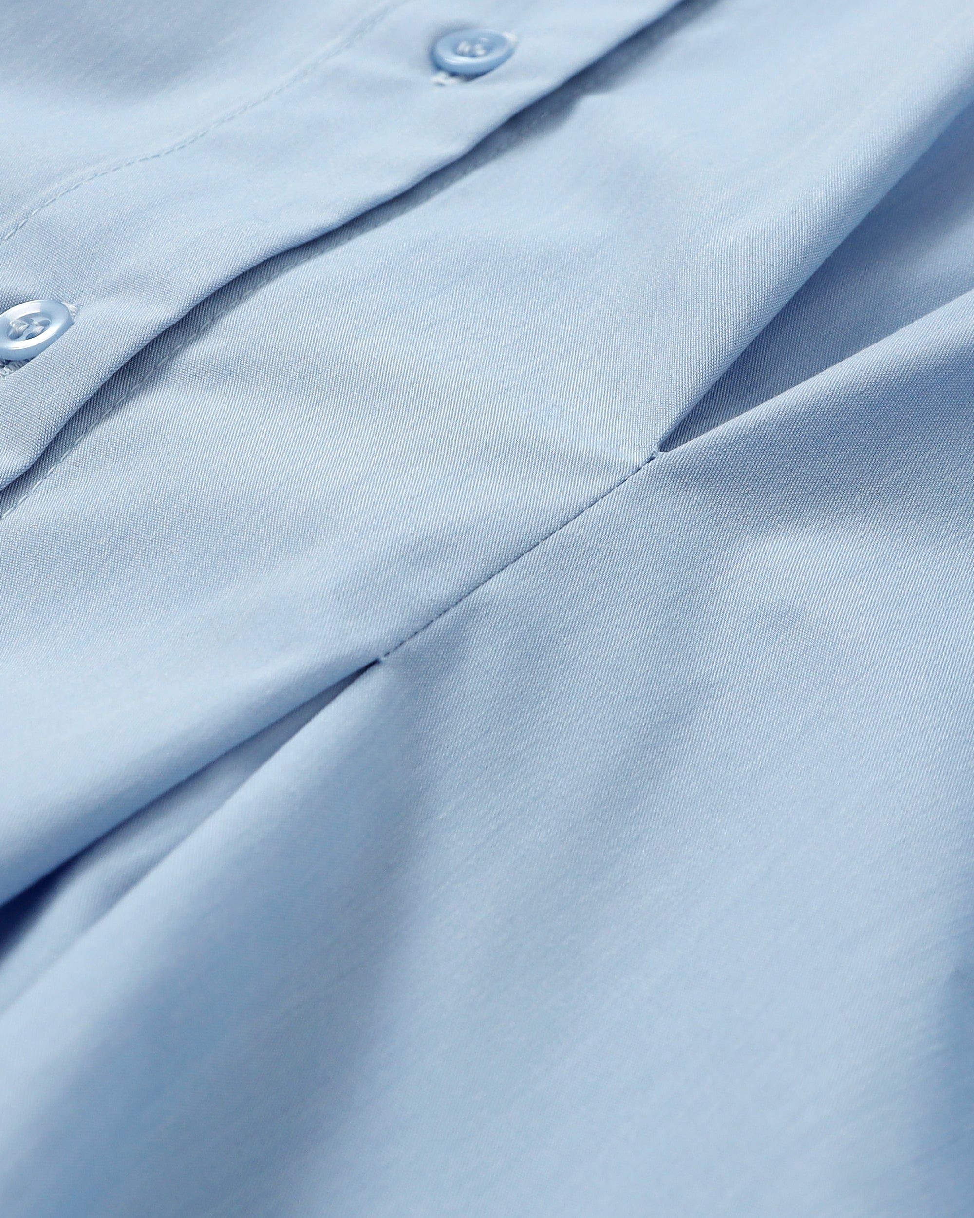 CANDY PUFF SLEEVE SHIRT（BLUE）