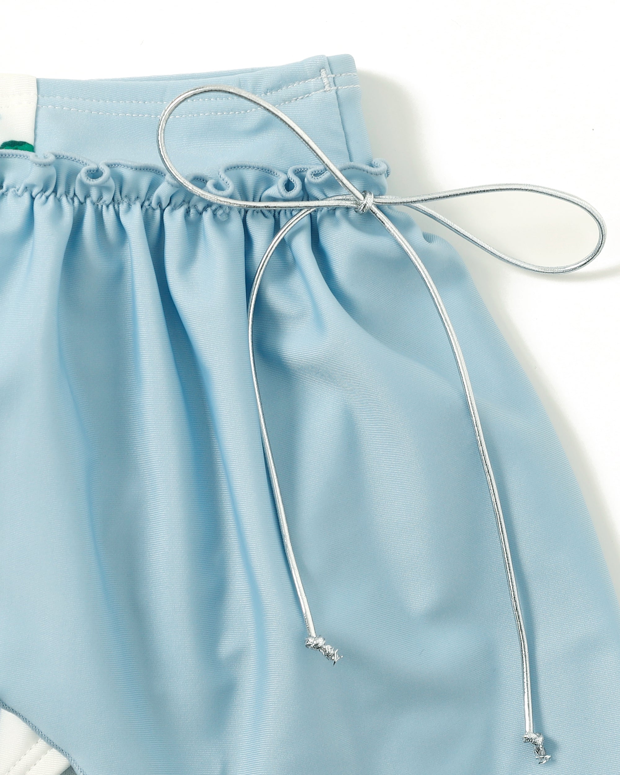 Off shoulder flare bikini