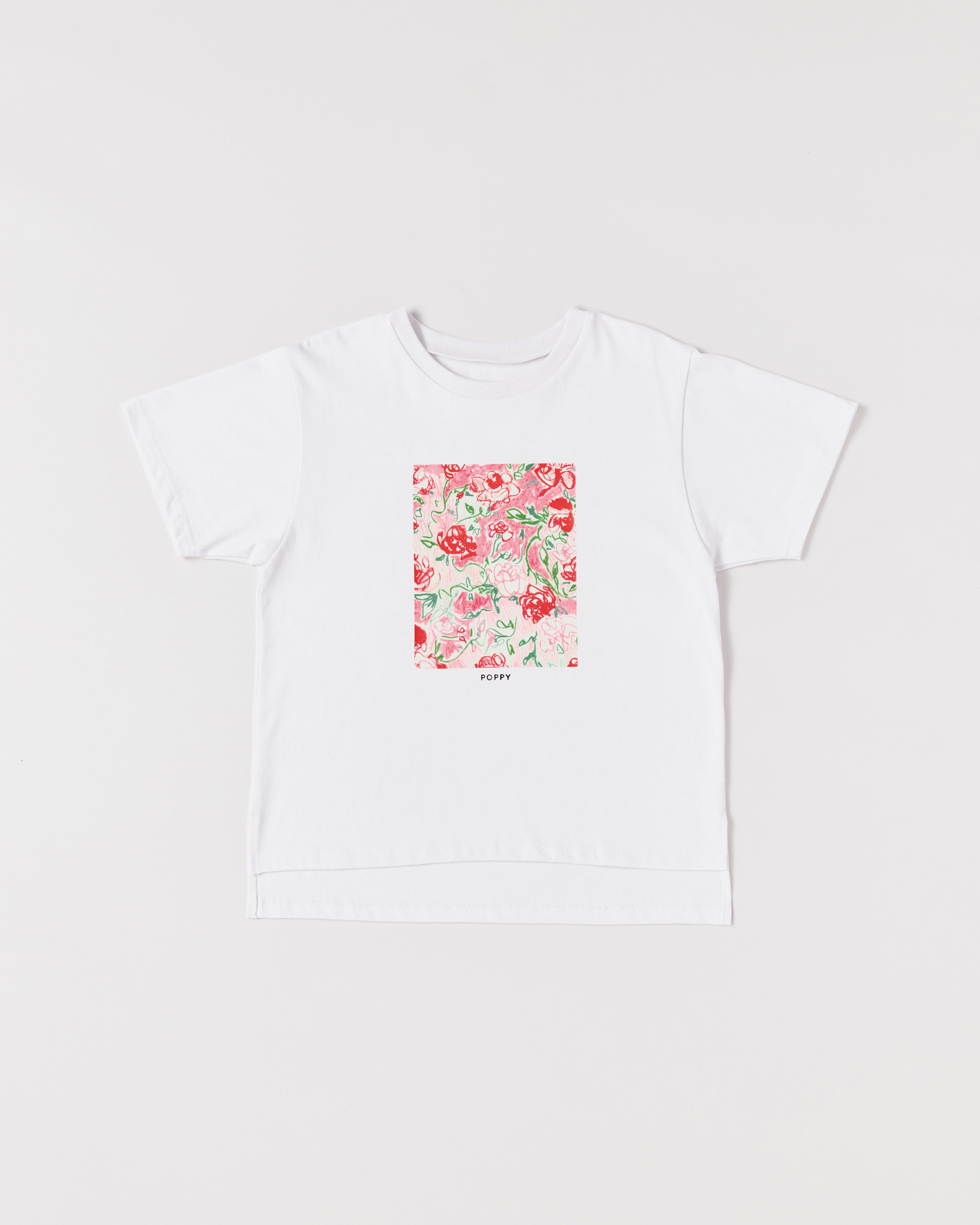 Crayon rose art t-shirt