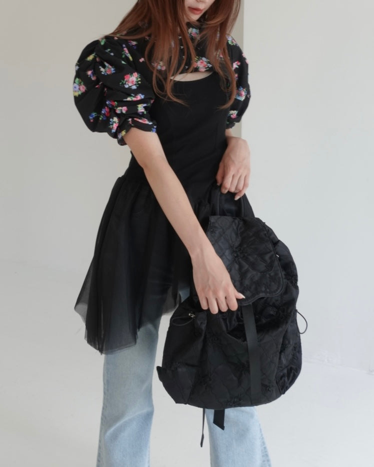 pointe backpack (black)