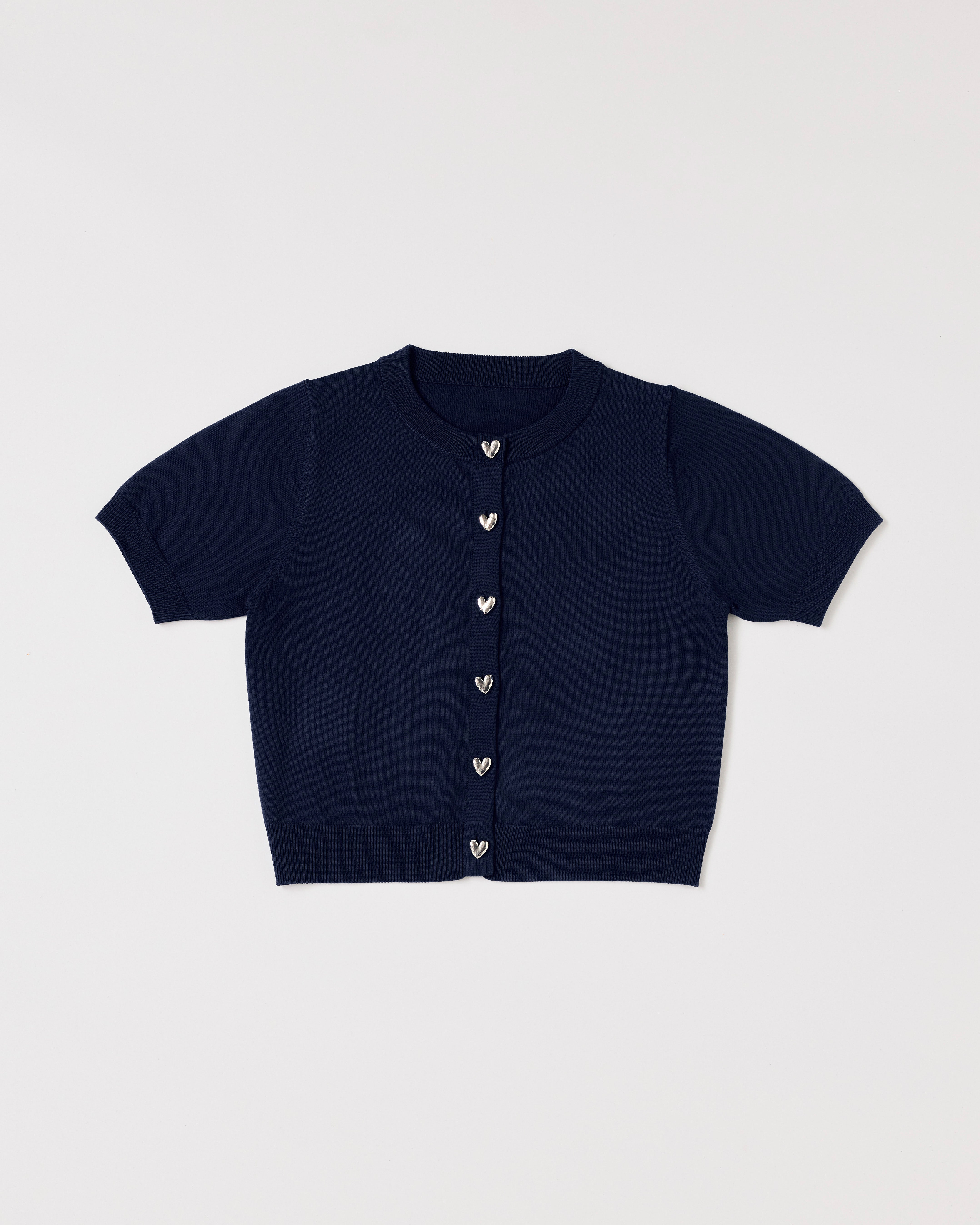 Heart button cardigan
