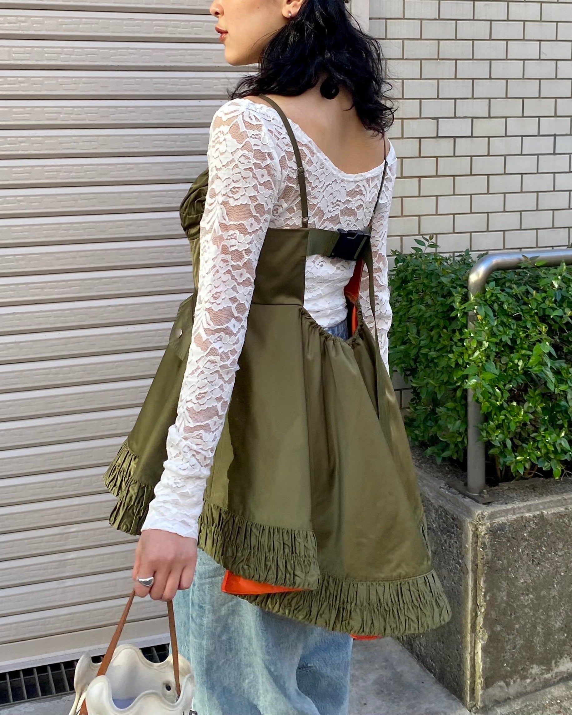 Military flare tunic