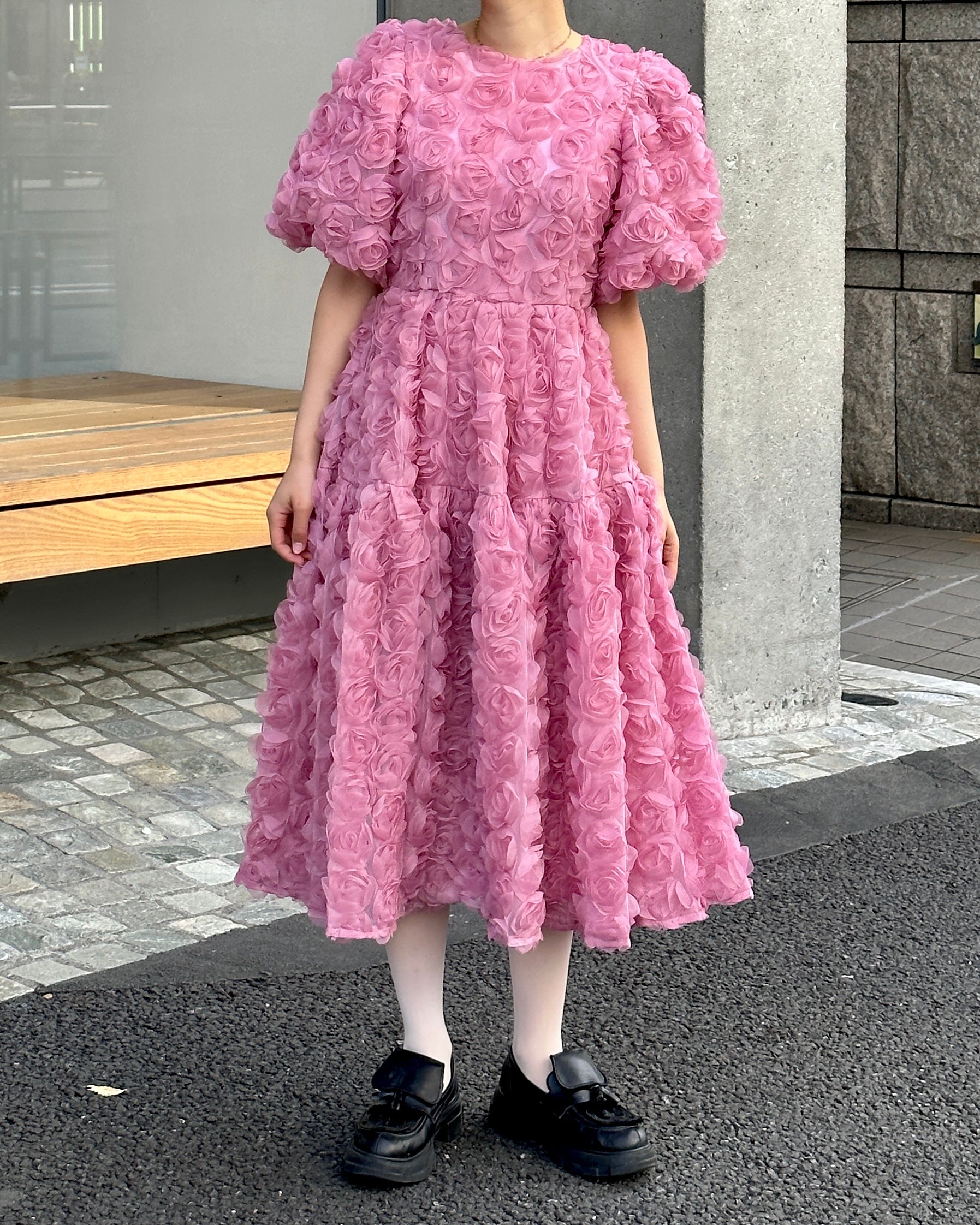 <b>POPPY x sister jane</b><br>Rose Delice Tulle Midi Dress