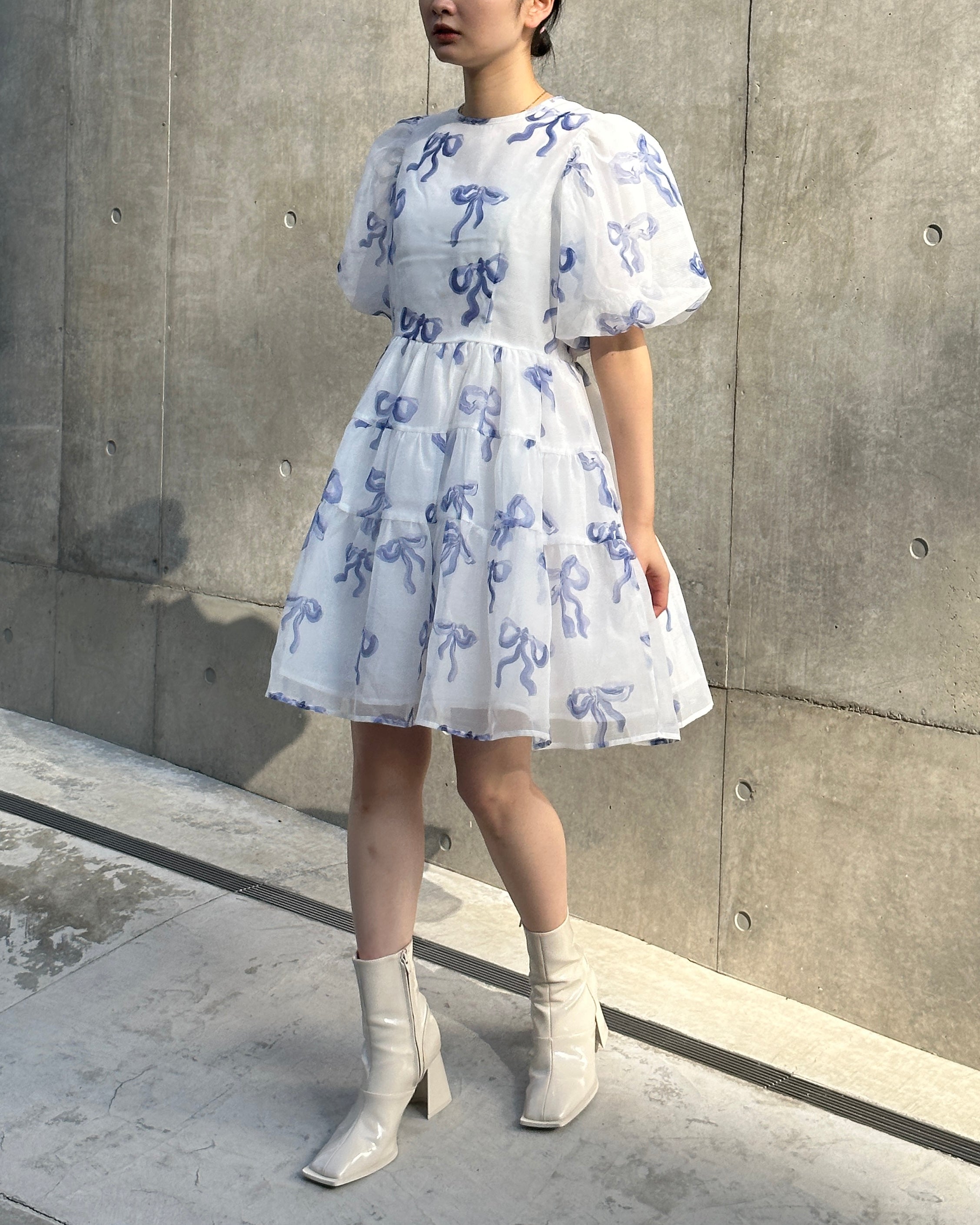 <b>POPPY x sister jane</b><br>Flying Bows Mini tiered Dress