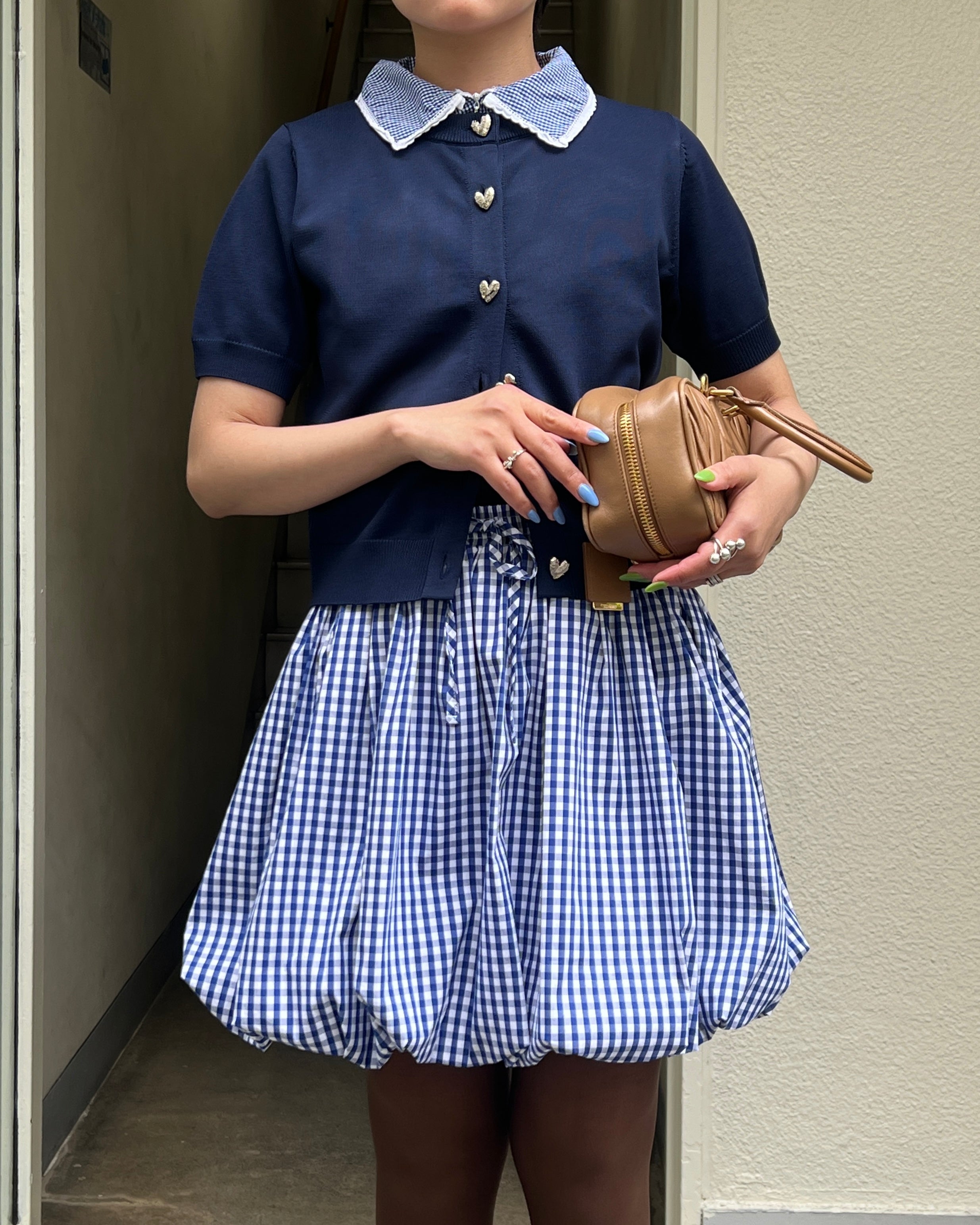 Heart button cardigan