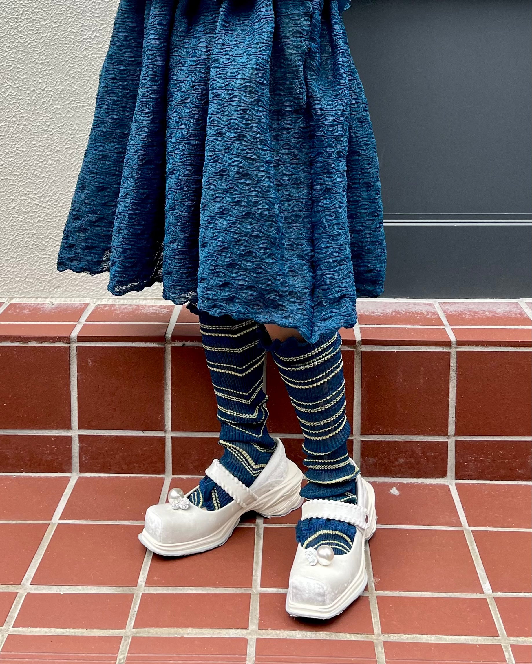 <b>Nadia Wire</b><br>bubble dress (blue)