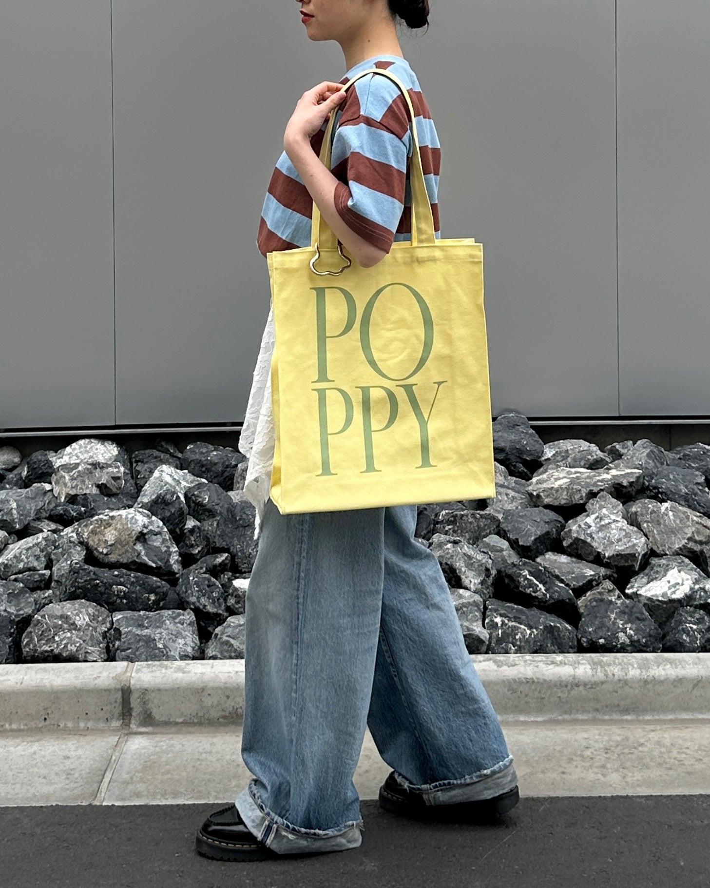Logo tote bag (yellow)