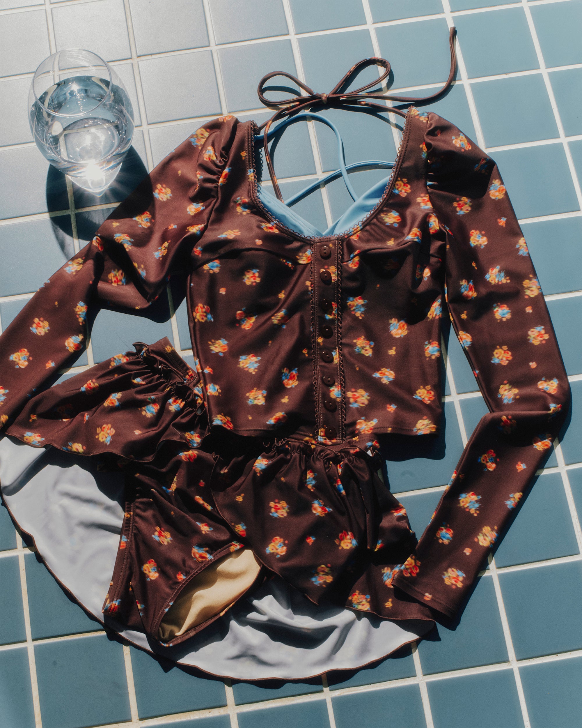 Nostalgic Flora Swimwear