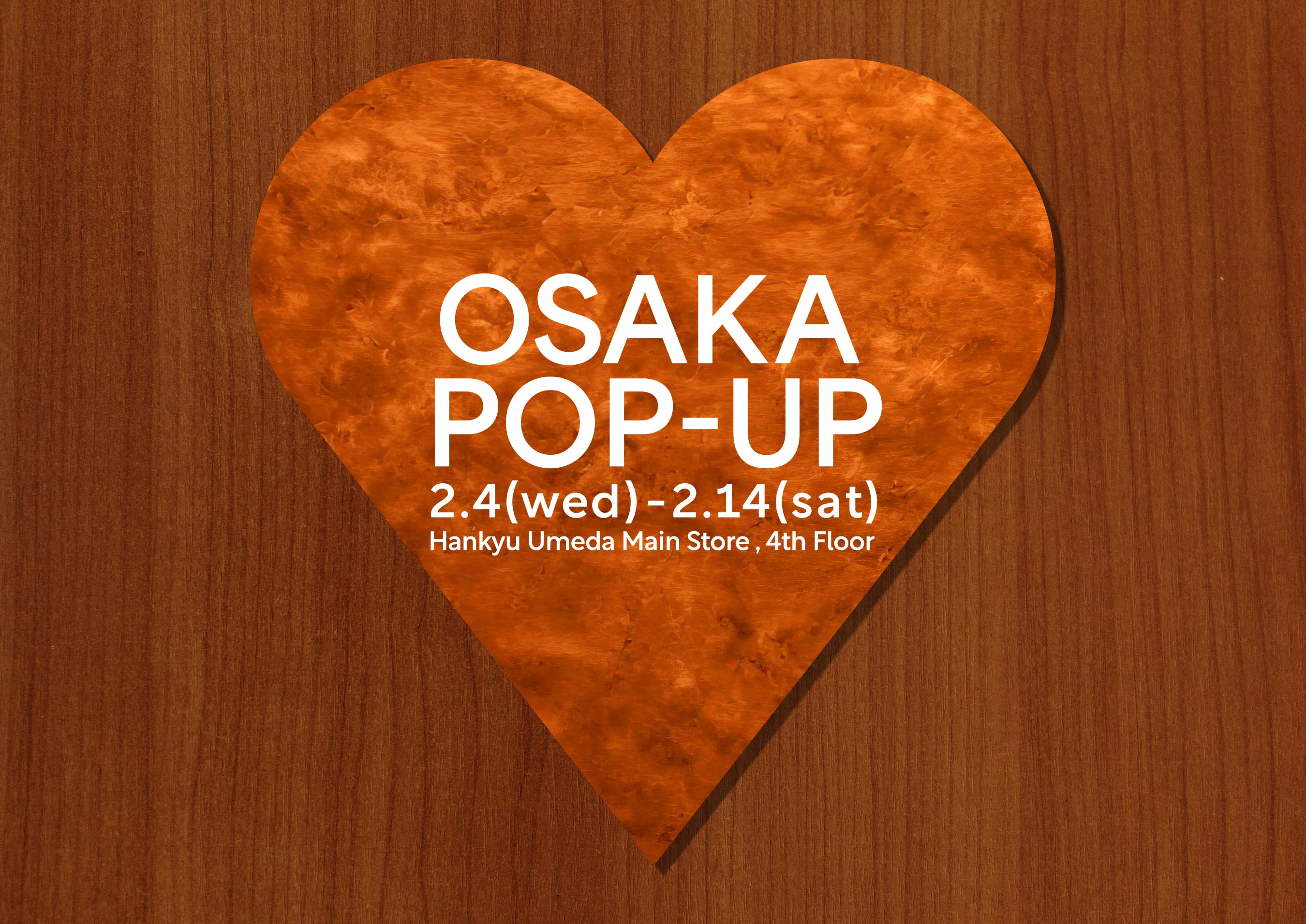 OSAKA POPUP開催！