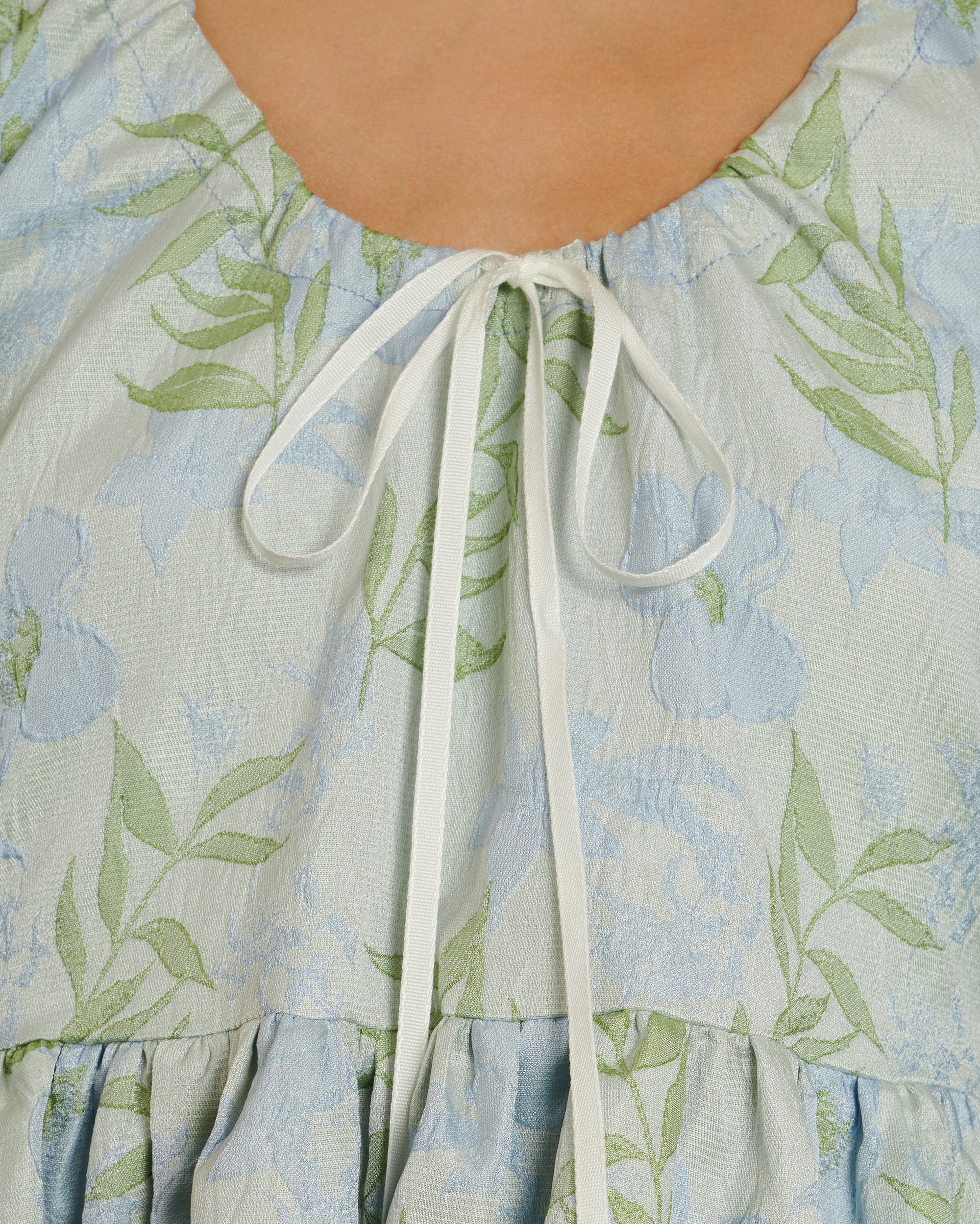 <b>POPPY x sister jane</b><br>Floral Hood Bubble Hem Mini Dress