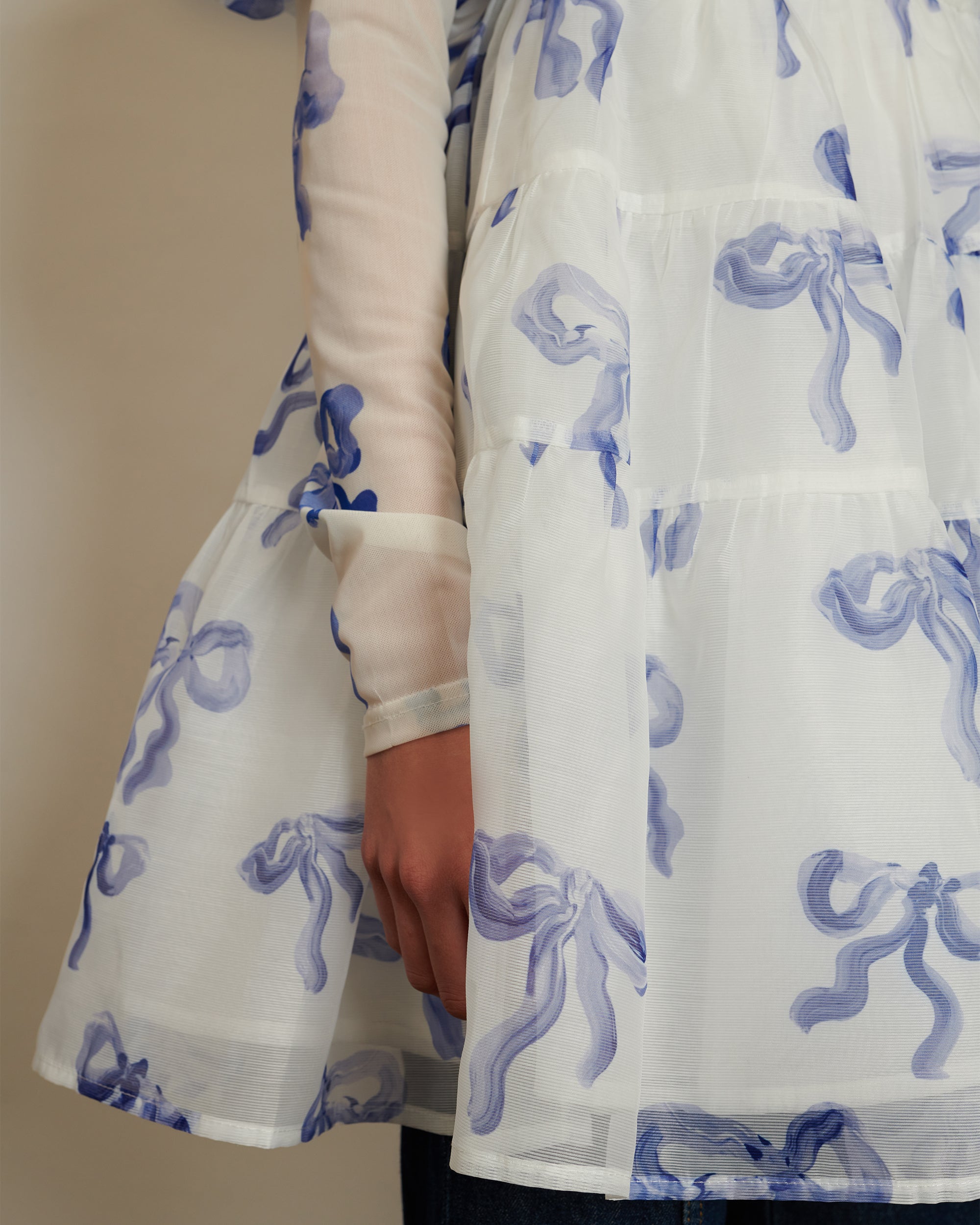 <b>POPPY x sister jane</b><br>Flying Bows Mini tiered Dress