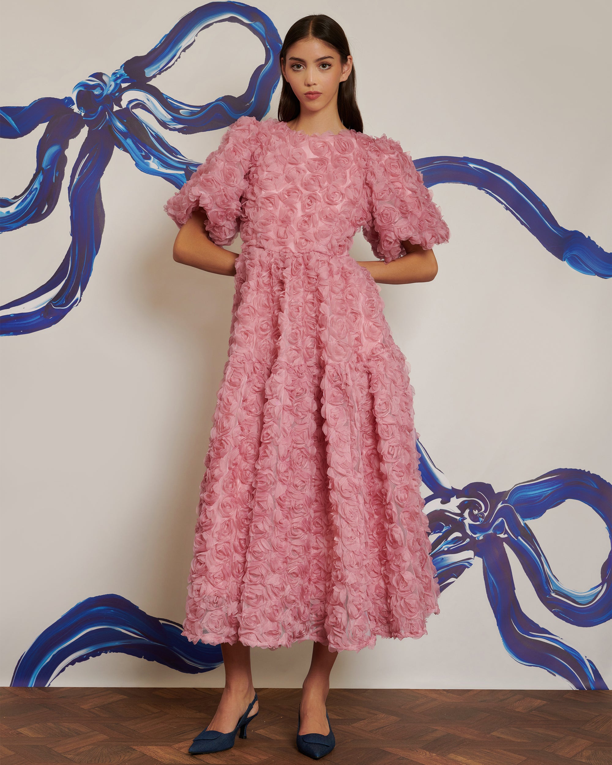 POPPY x sister janeRose Delice Tulle Midi Dress