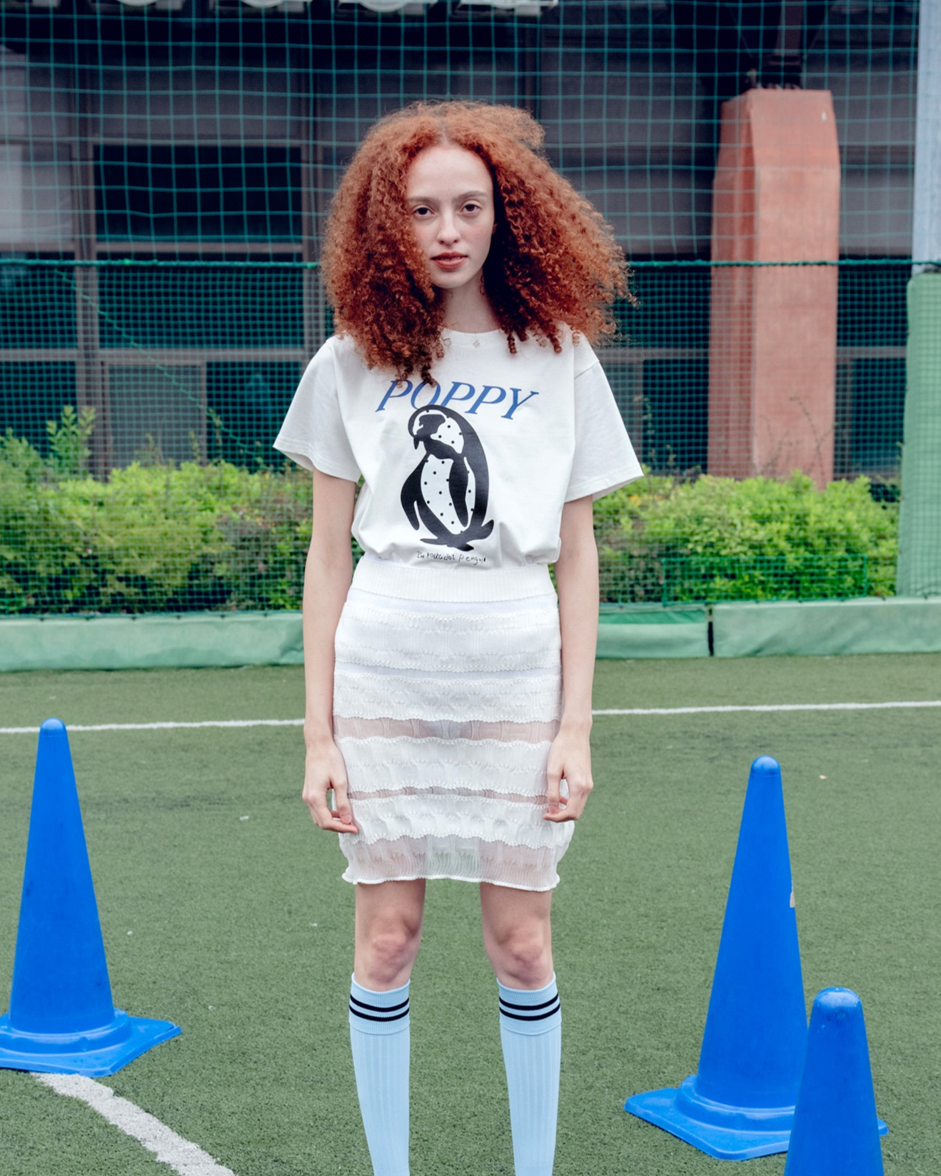 タグ付き poppy シャーリングロンパース イエローグリーン poppy あさ 