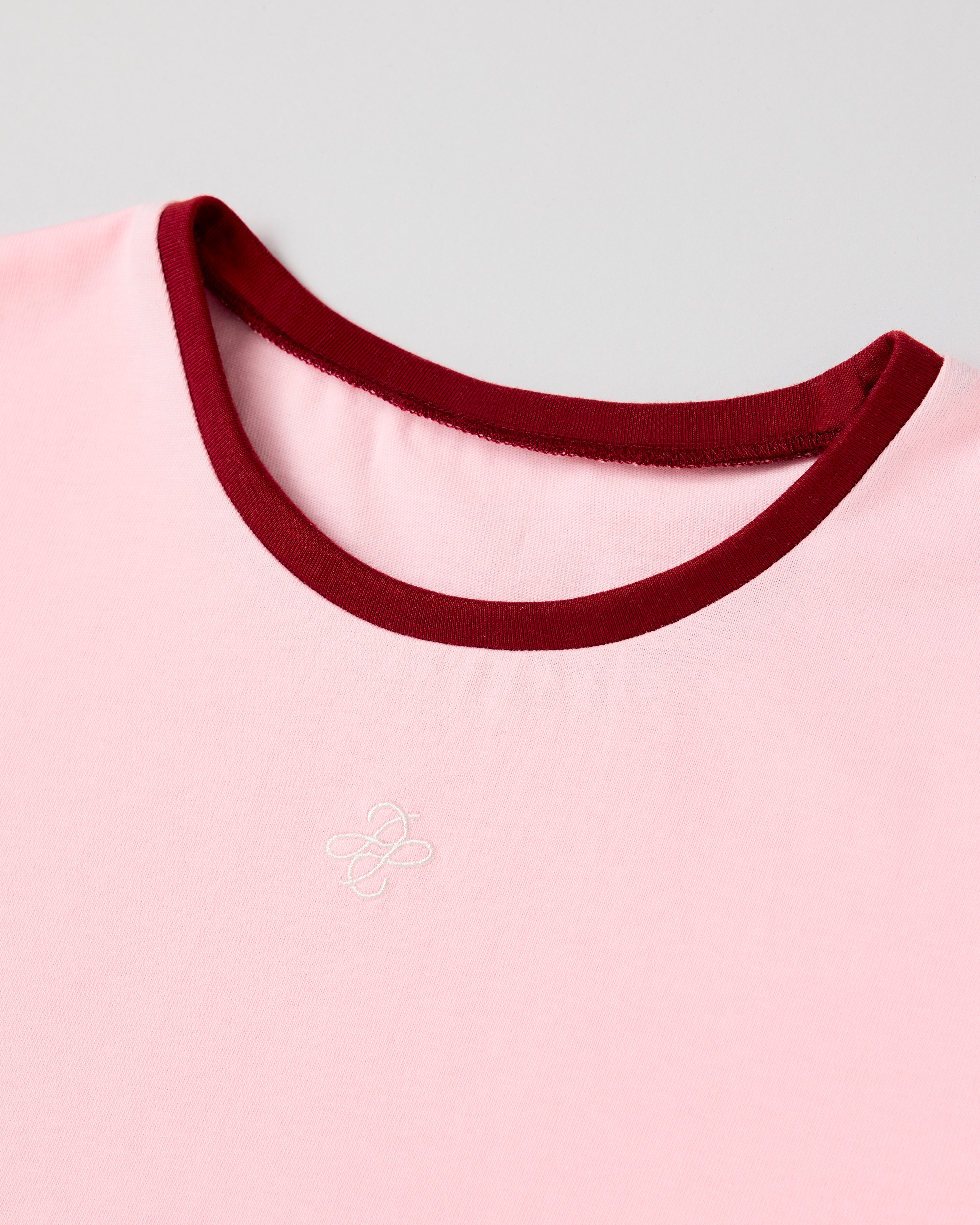 Bicolor ringer t-shirt (pink)