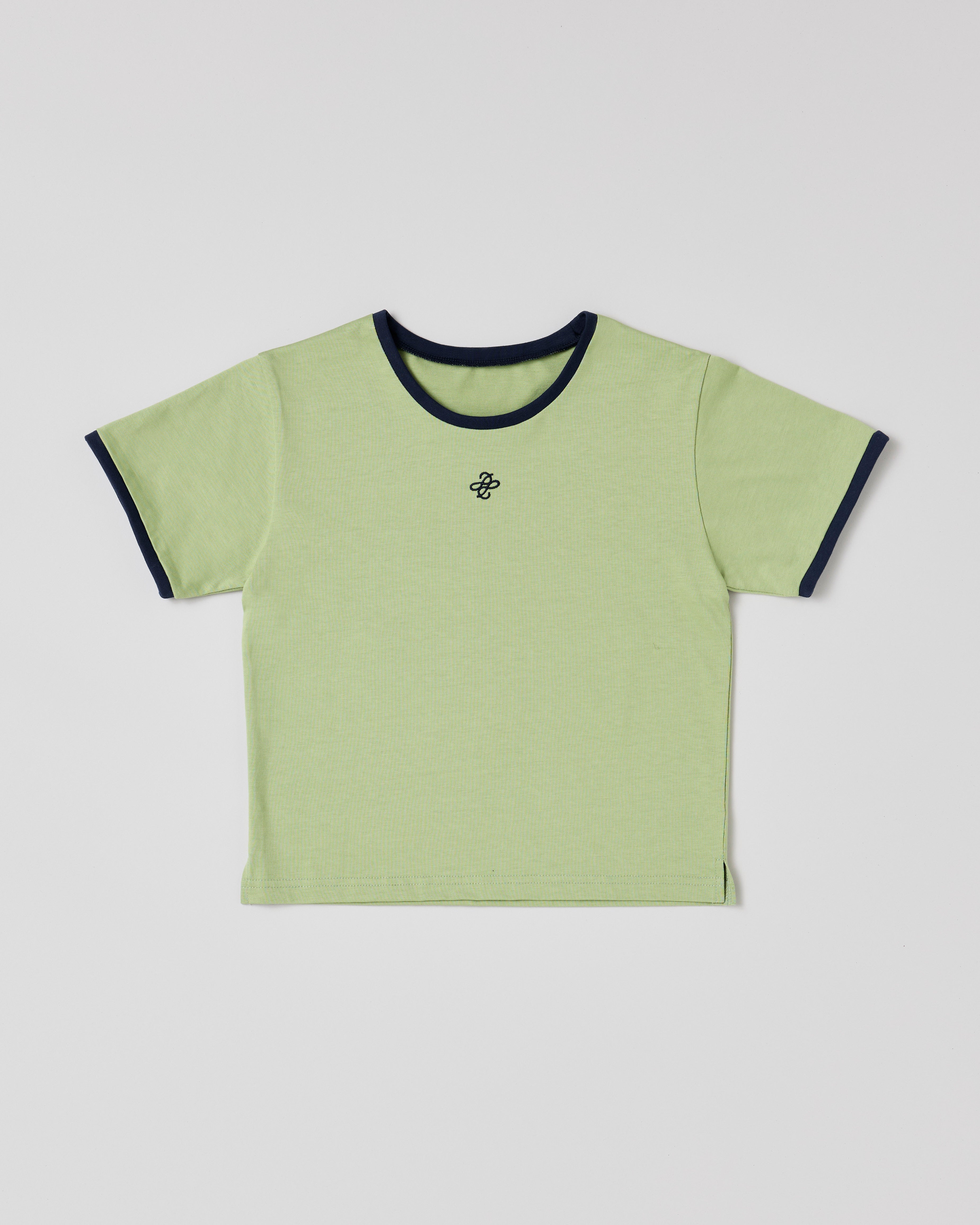 Bicolor ringer t-shirt (green)