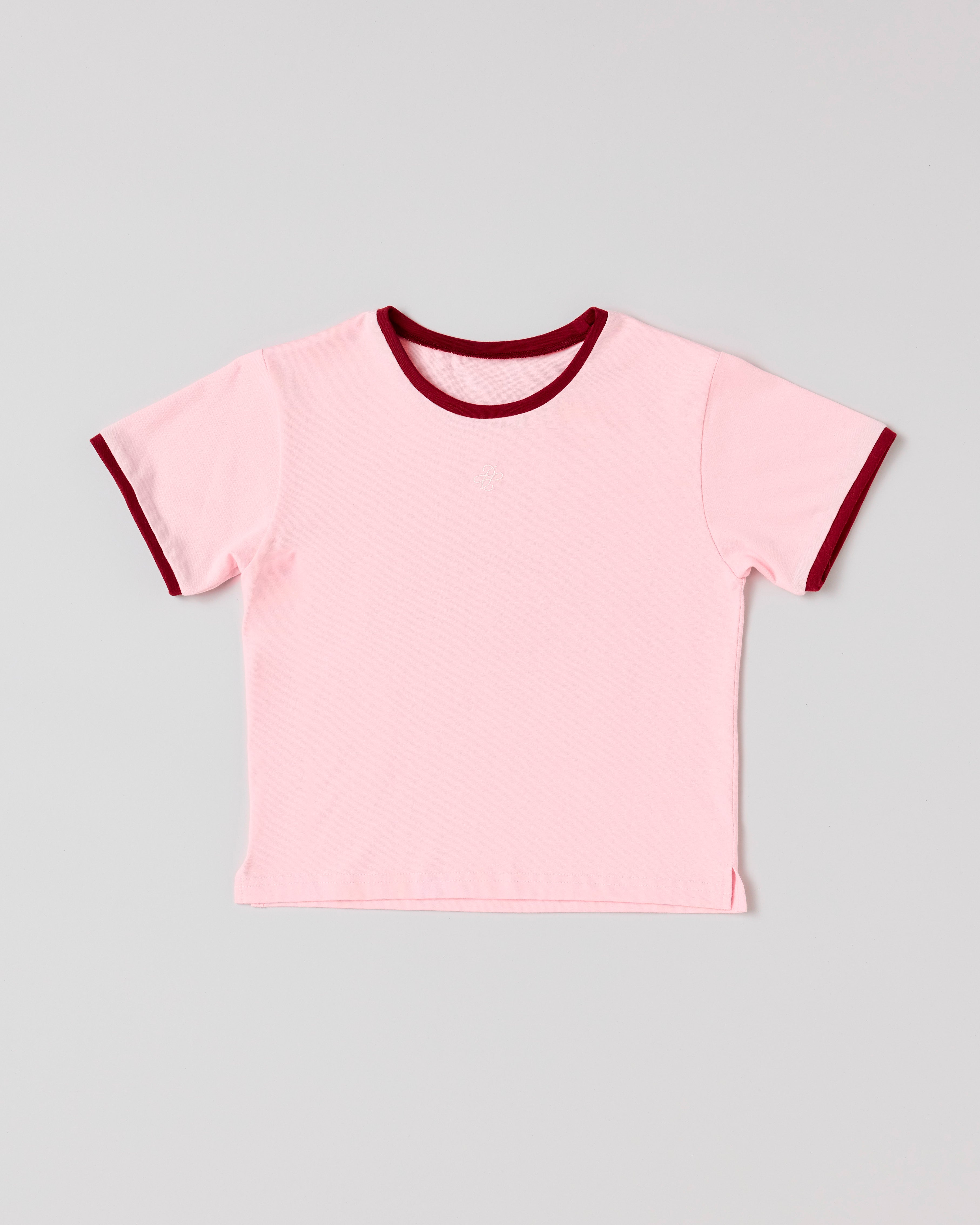 Bicolor ringer t-shirt (pink)