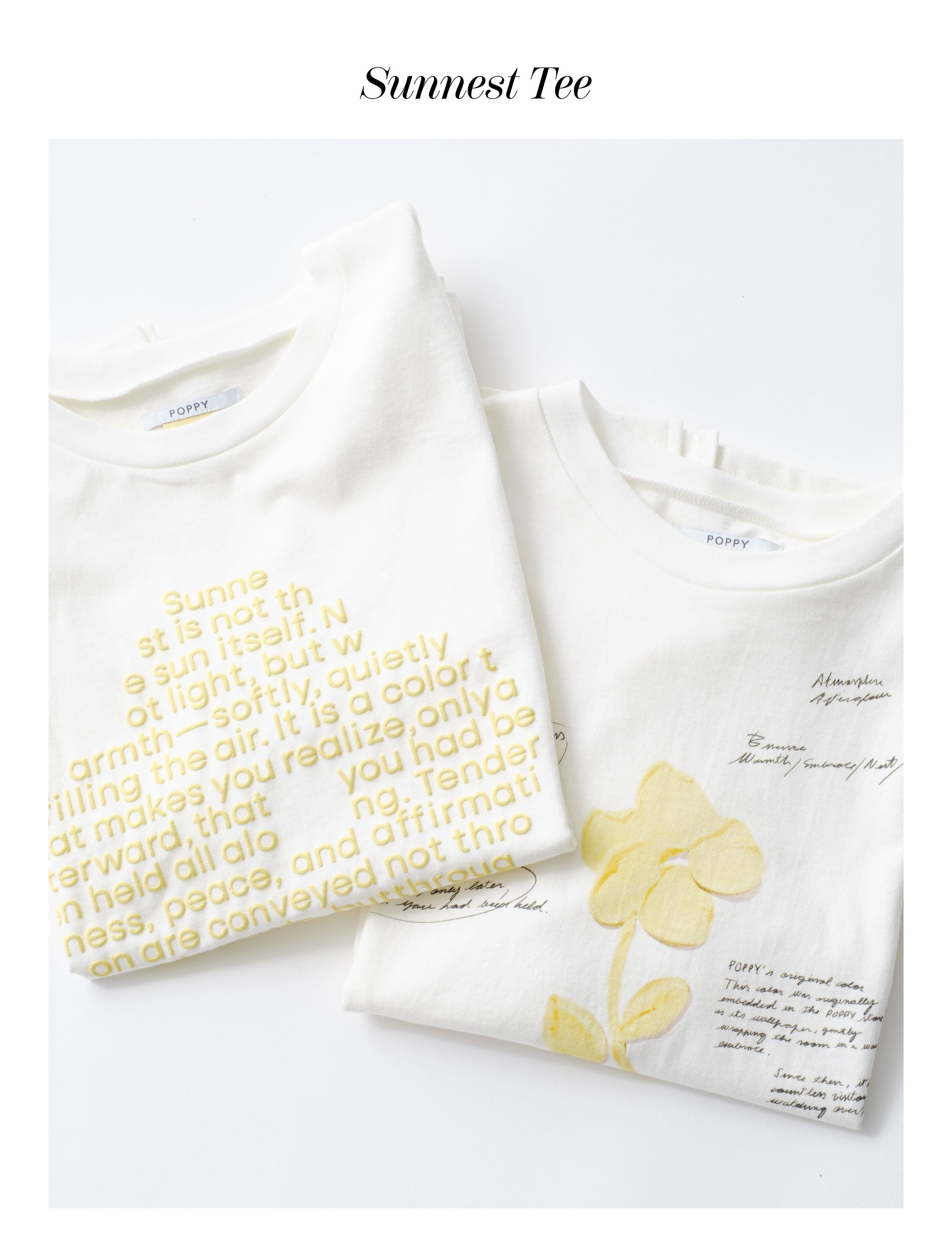 T-shirt selection