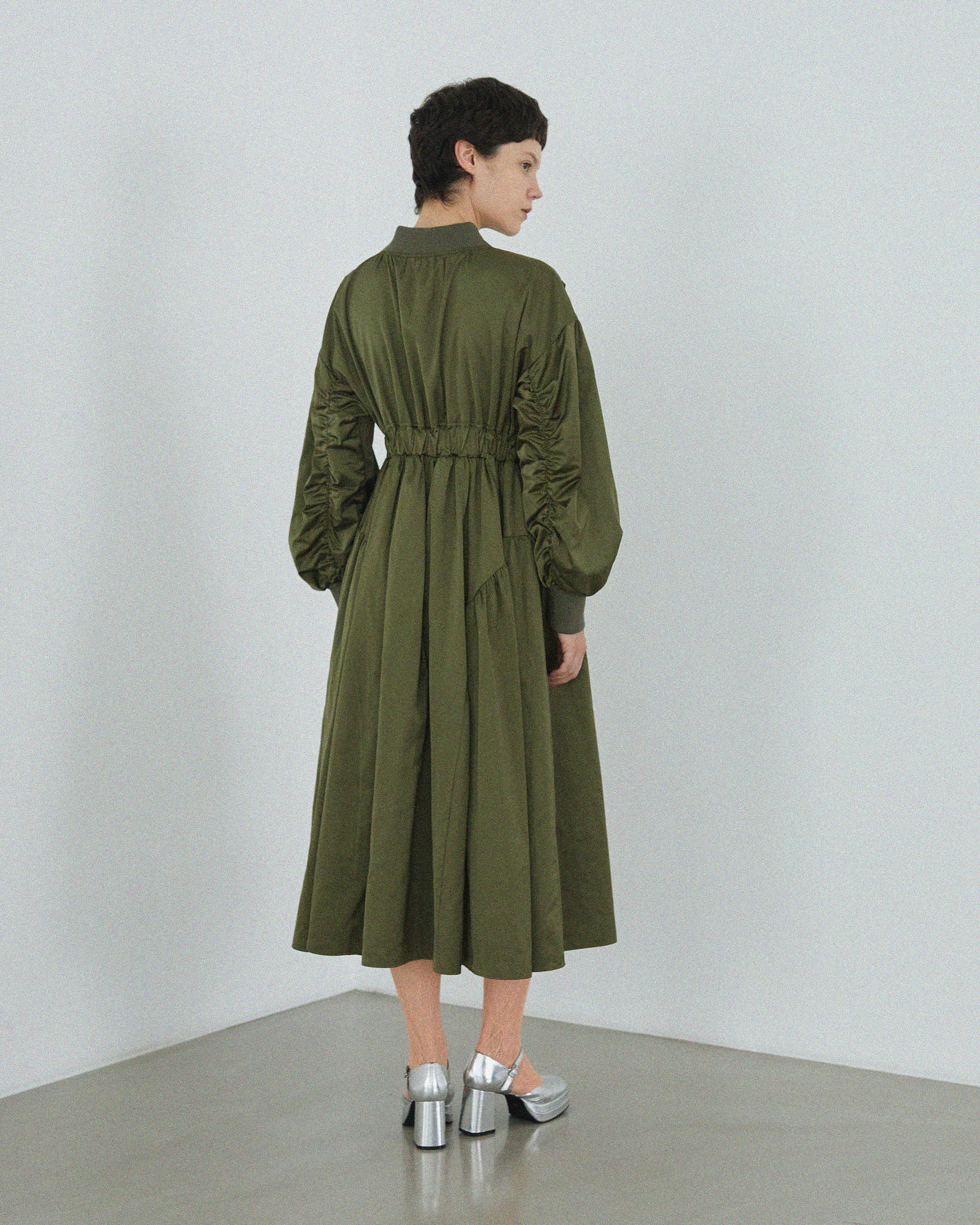 ✴︎ poppy tokyo ポピー　バルーンコート　ロングコート　ジャケット Spring coat (beige)