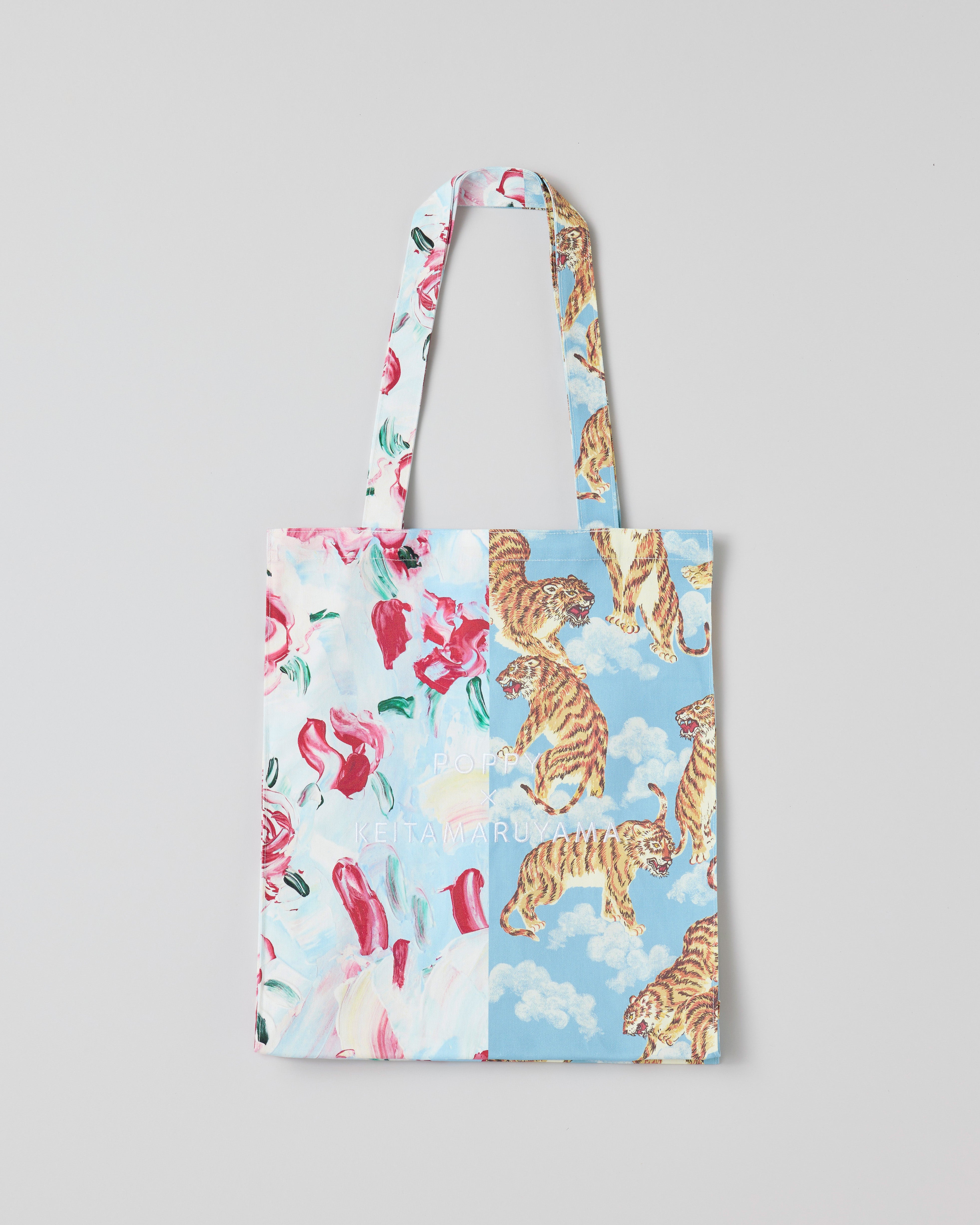 Tiger art tote bag
