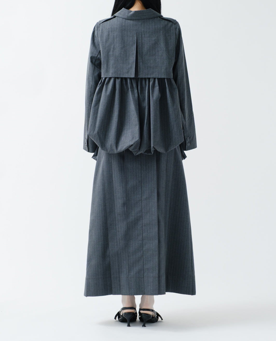 値下げ！POPPY☆GATHRED BALLOON JACKET Gathered balloon jacket