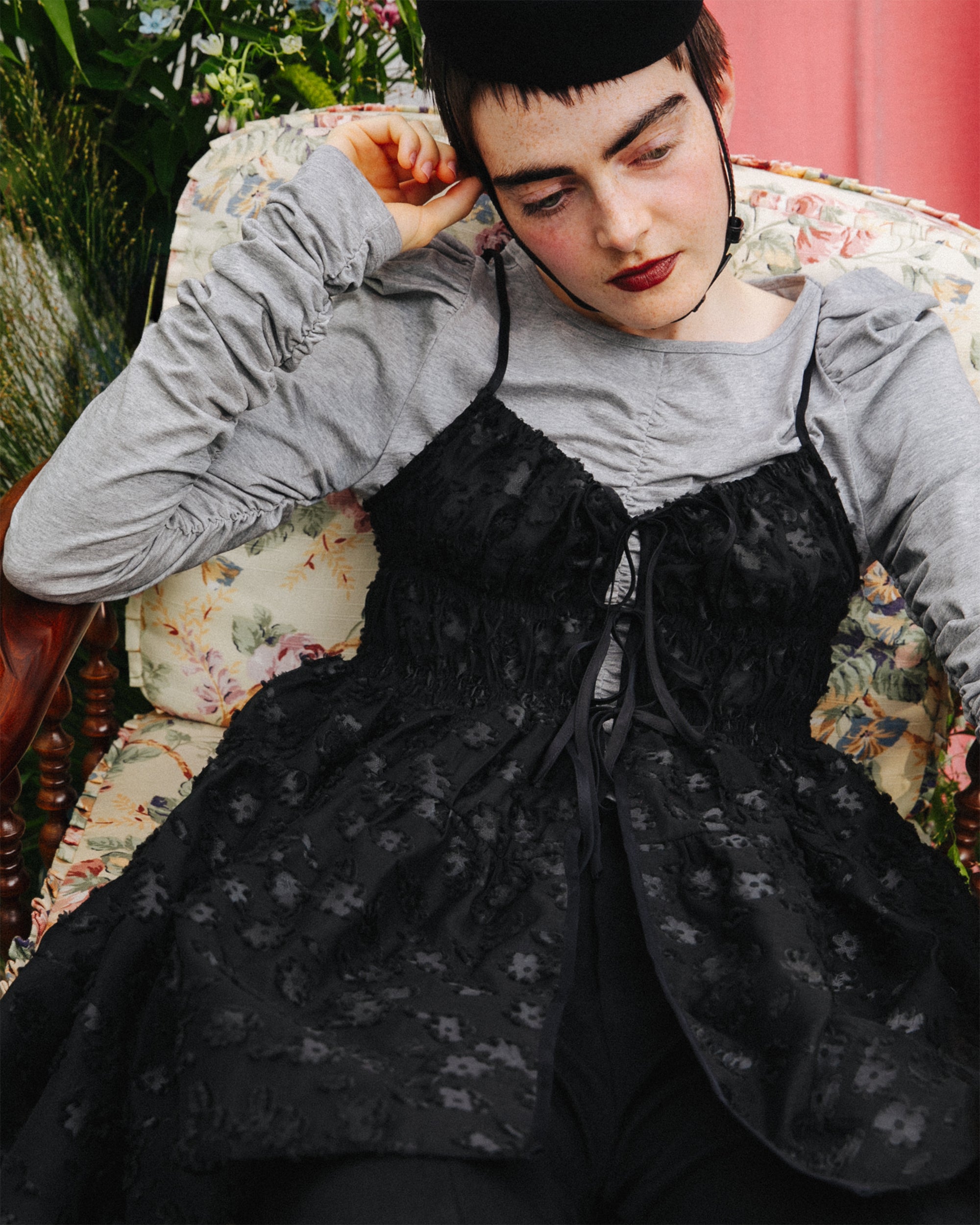 Puffy Floweret tunic