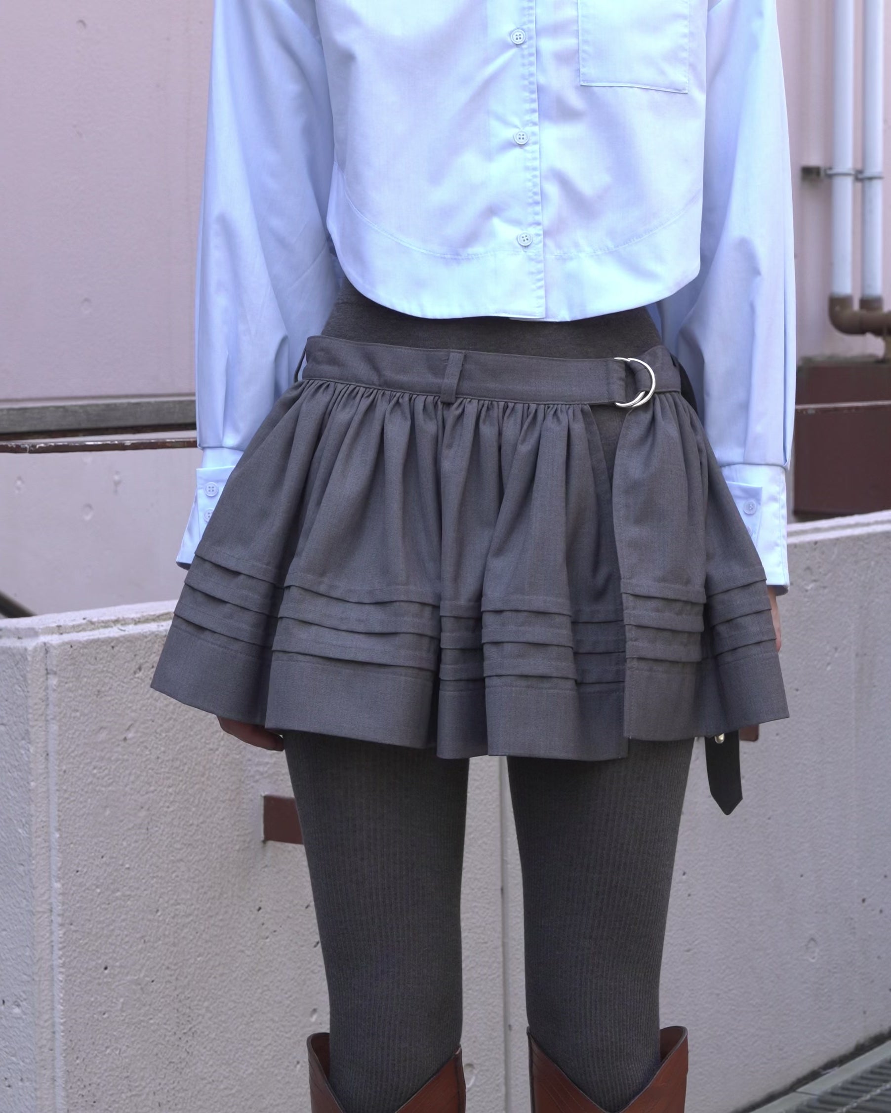 4Y 23aw Soor Ploom flippa skirt ミニスカート 4Y 23aw Soor Ploom flippa skirt ミニスカート 4Y 23aw Soor