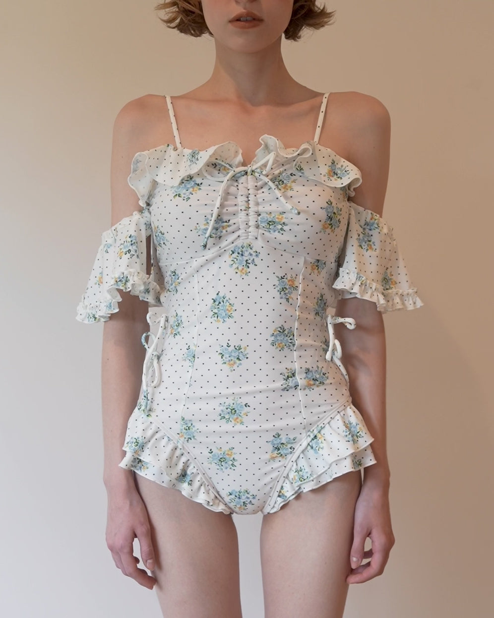 Petal Dot Swimsuit