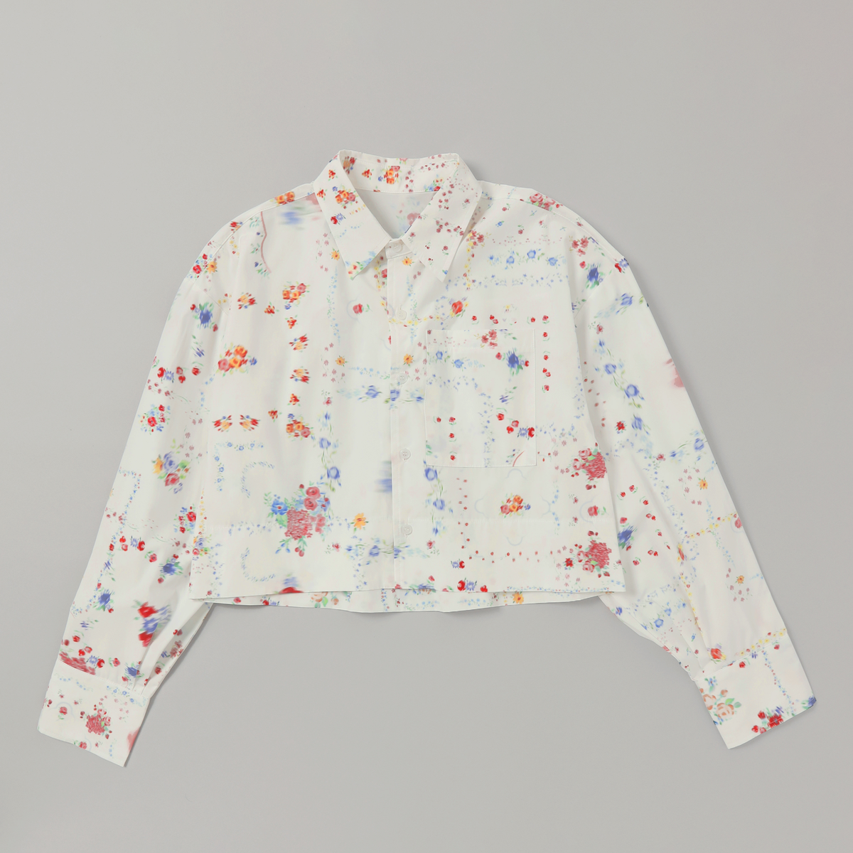 POPPY トップス Cropped shirt (multi)