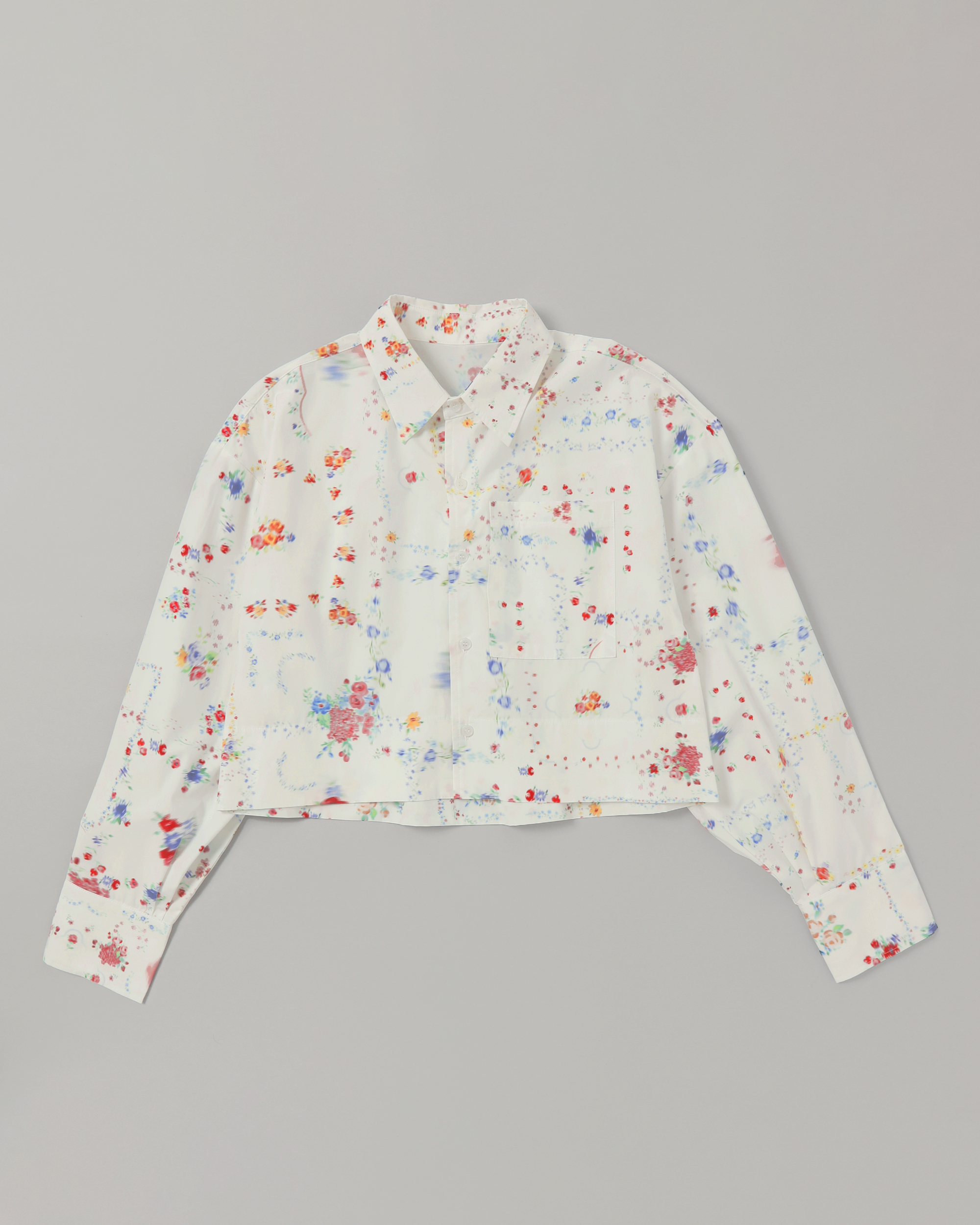 Cropped shirt (multi)